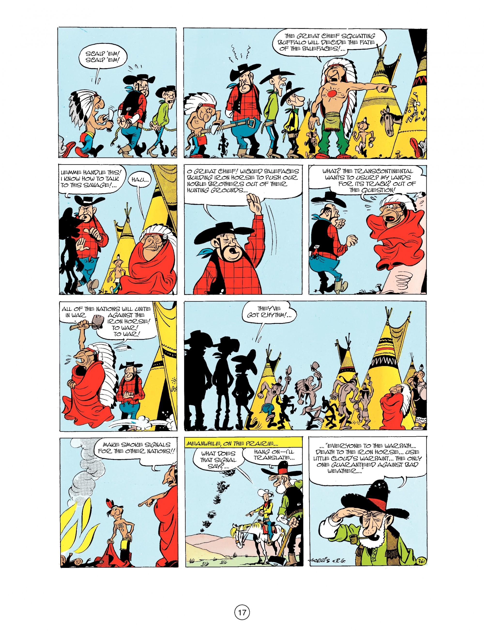Read online A Lucky Luke Adventure comic -  Issue #32 - 17