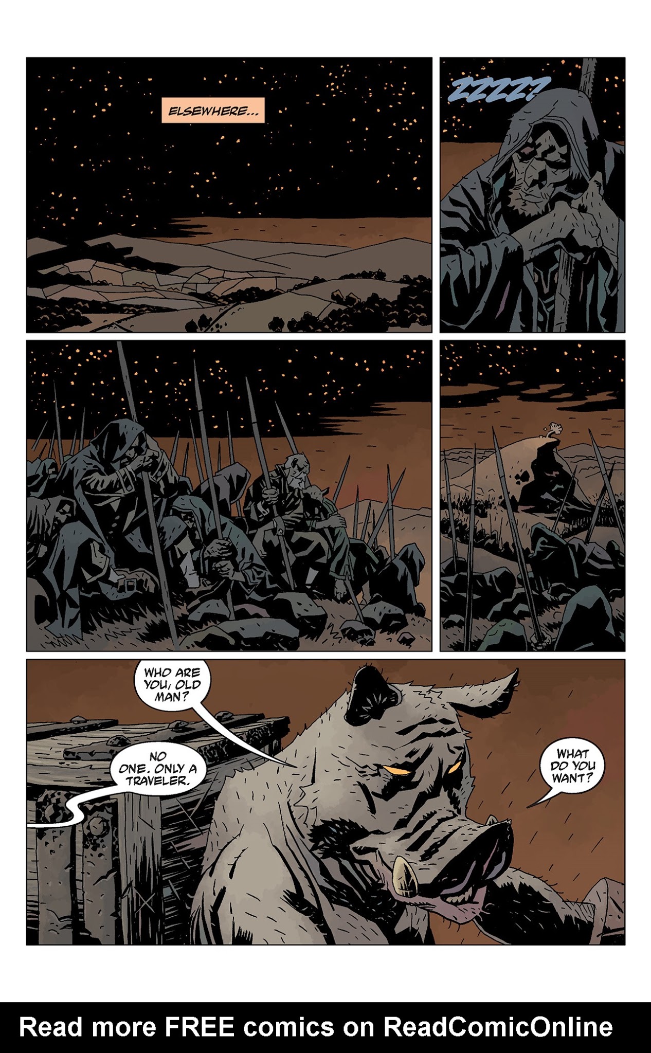 Read online Hellboy: The Wild Hunt comic -  Issue #2 - 12