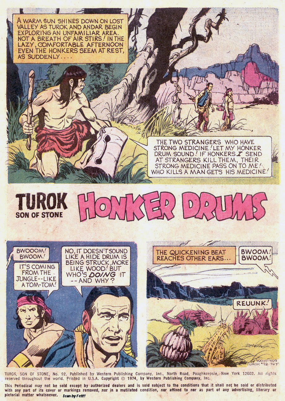 Read online Turok, Son of Stone comic -  Issue #92 - 3