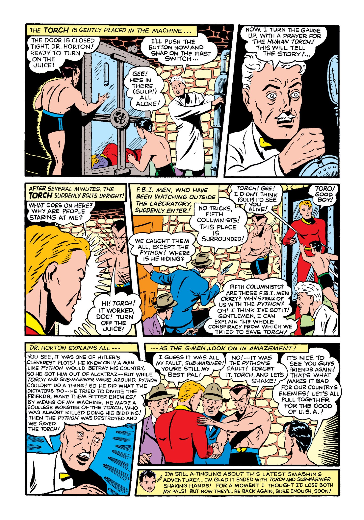 Read online Marvel Masterworks: Golden Age Human Torch comic -  Issue # TPB 2 (Part 3) - 59