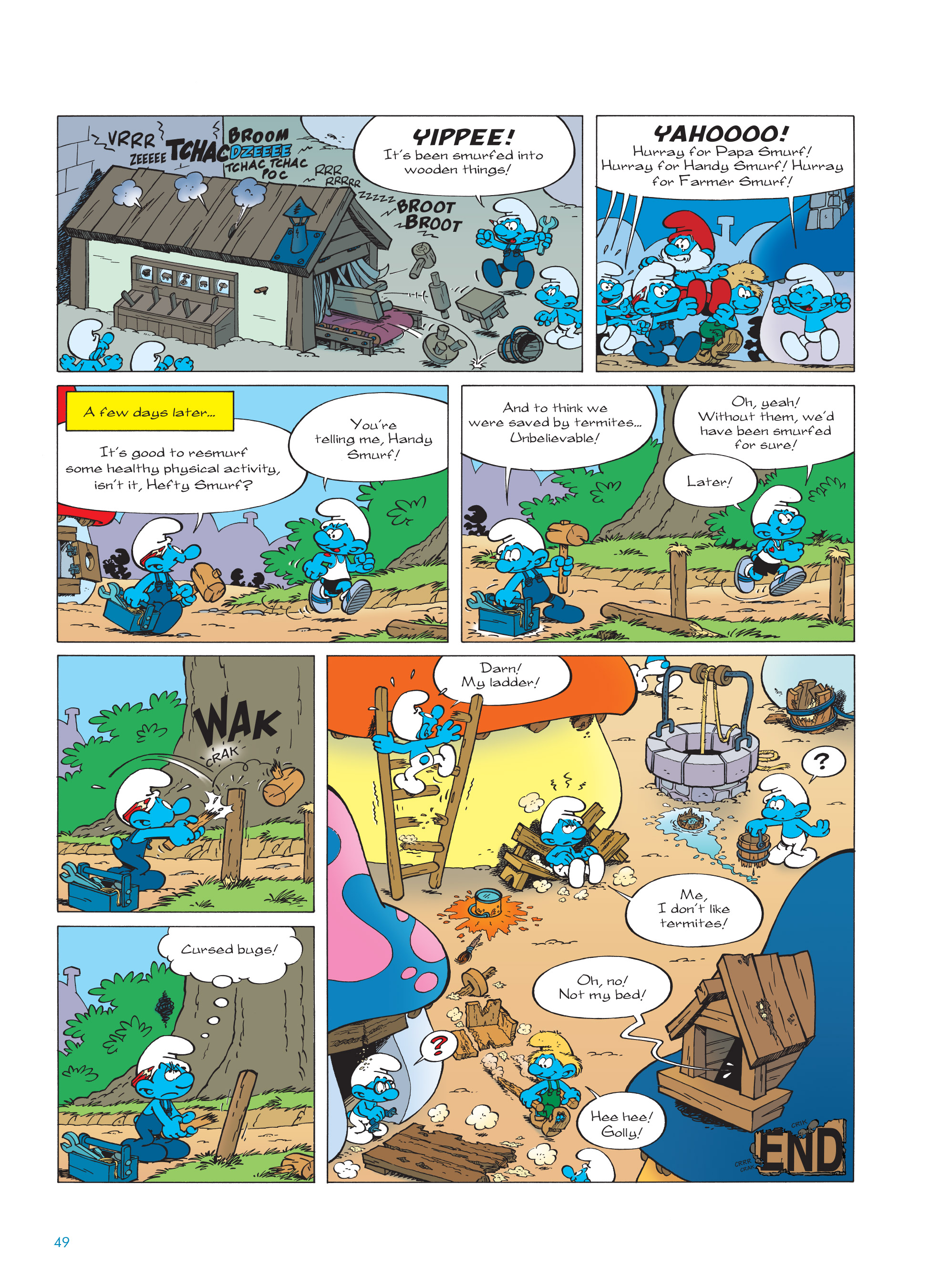 Read online The Smurfs comic -  Issue #23 - 49