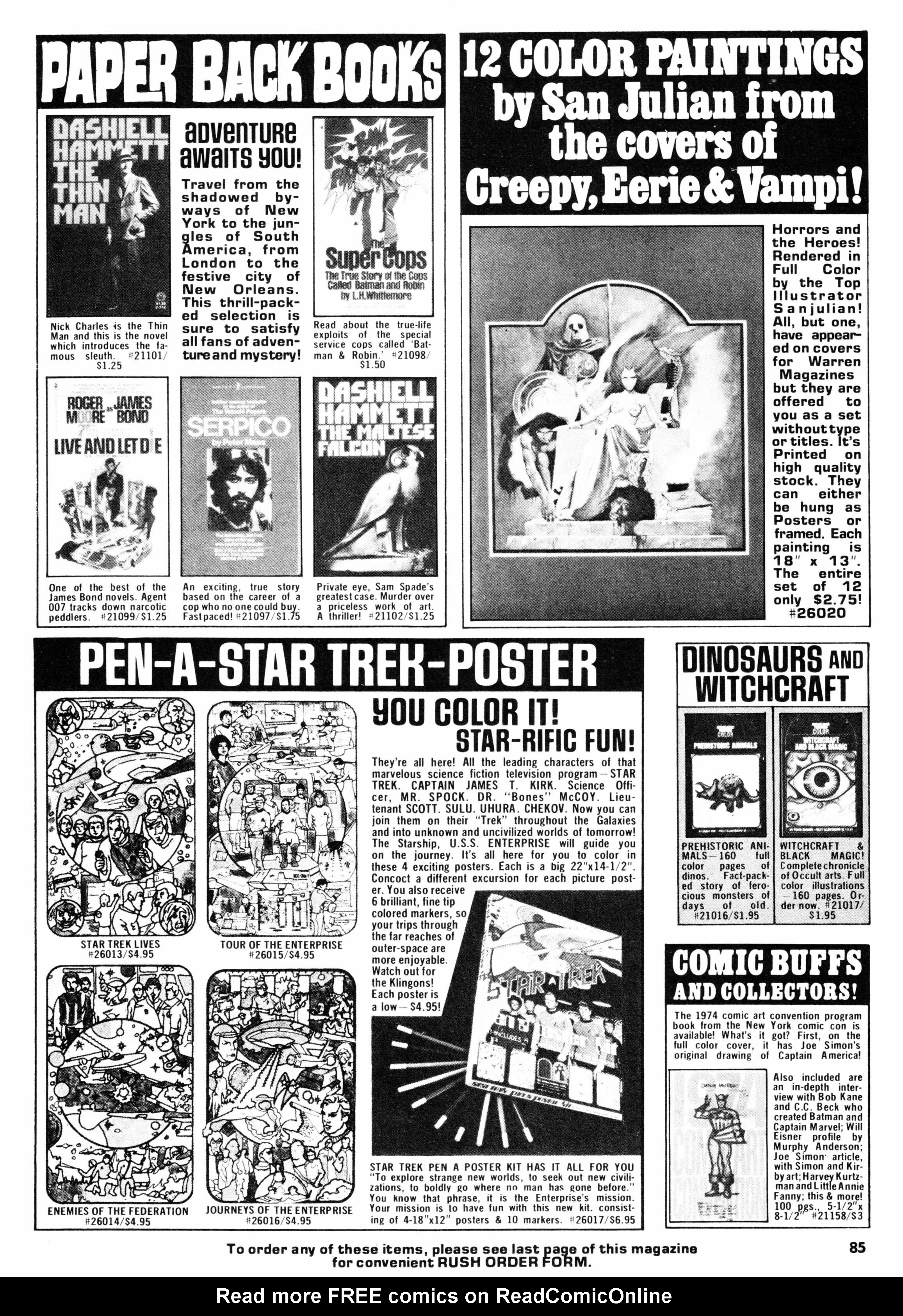 Read online Vampirella (1969) comic -  Issue #63 - 85