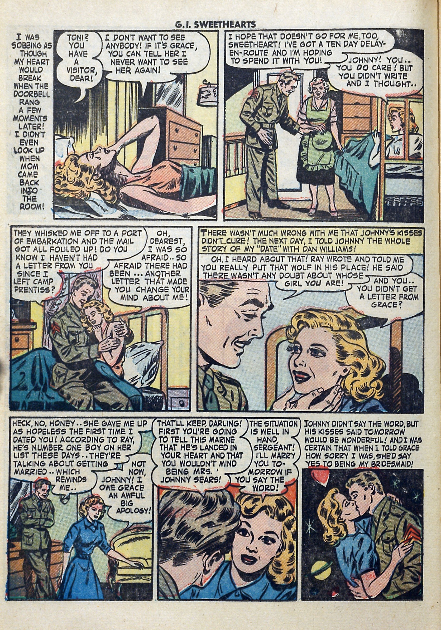Read online G.I. Sweethearts comic -  Issue #33 - 24