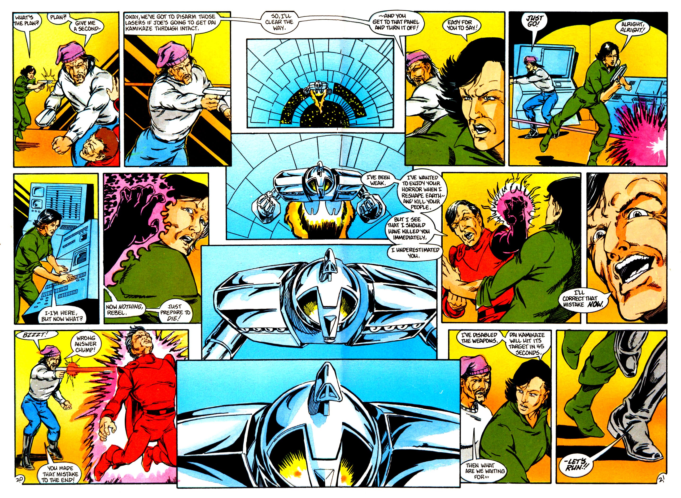 Read online Dai Kamikaze! comic -  Issue #12 - 21