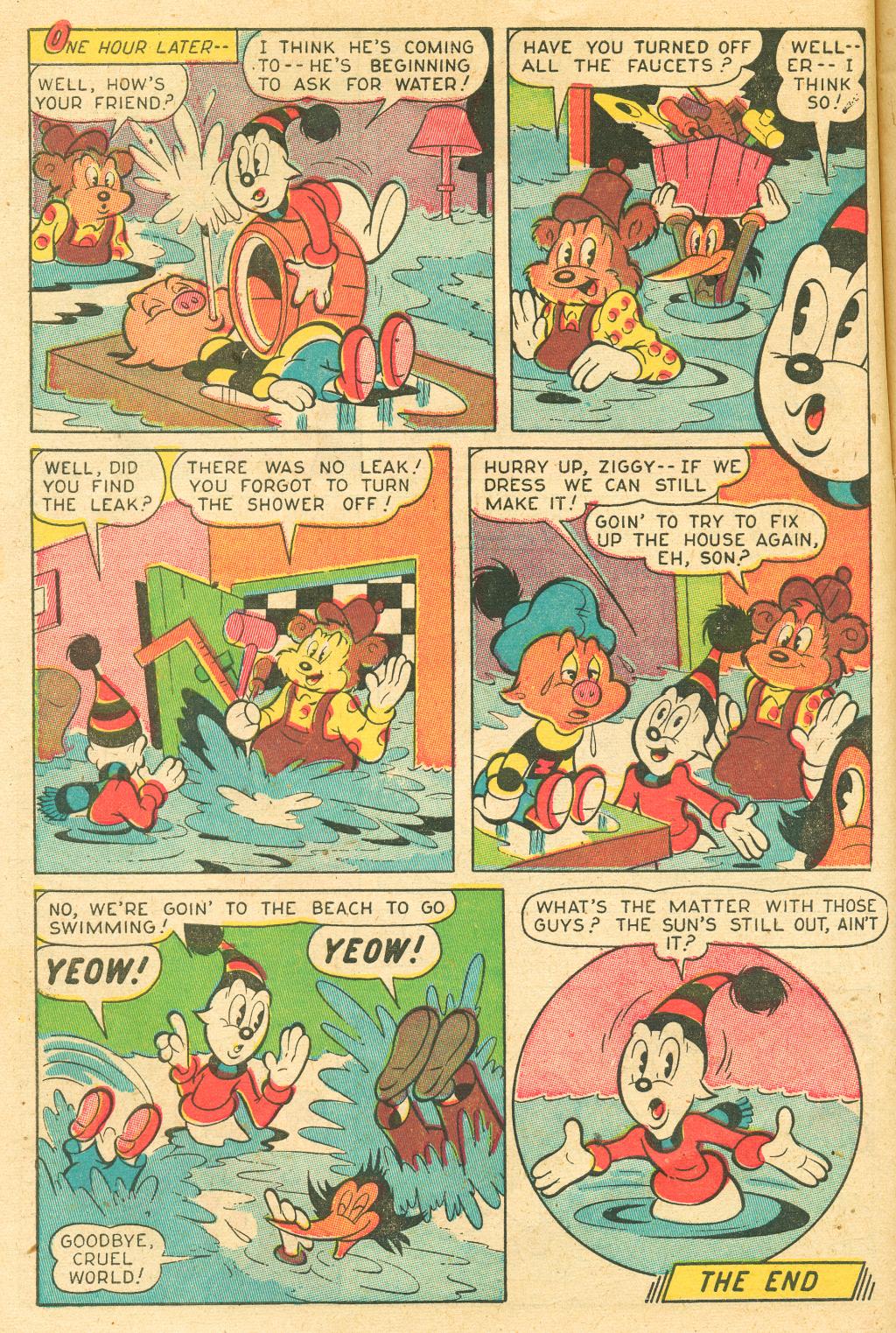 Read online Ziggy Pig-Silly Seal Comics (1944) comic -  Issue #6 - 12