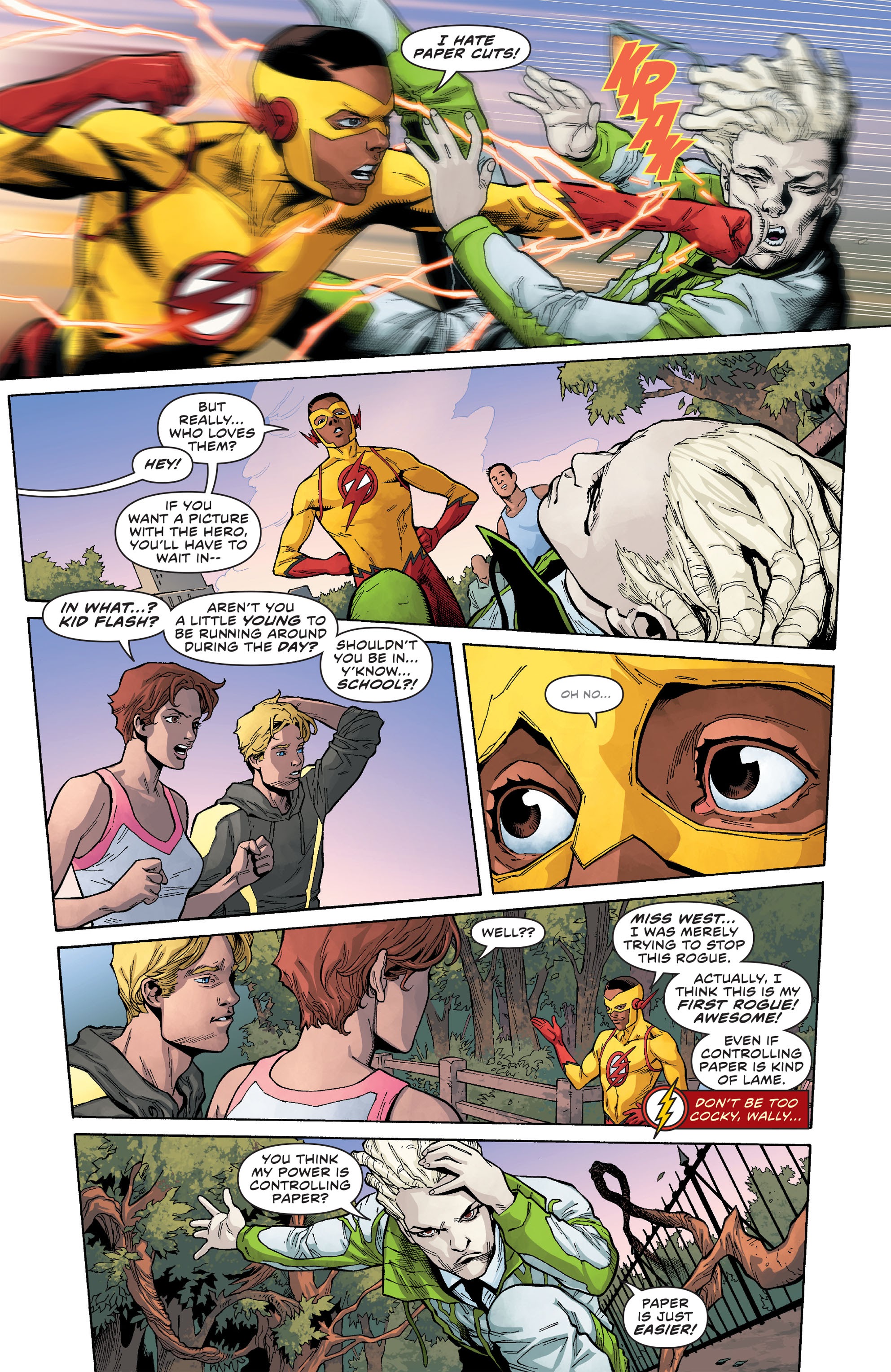 Read online Flash: The Rebirth Deluxe Edition comic -  Issue # TPB 1 (Part 3) - 20