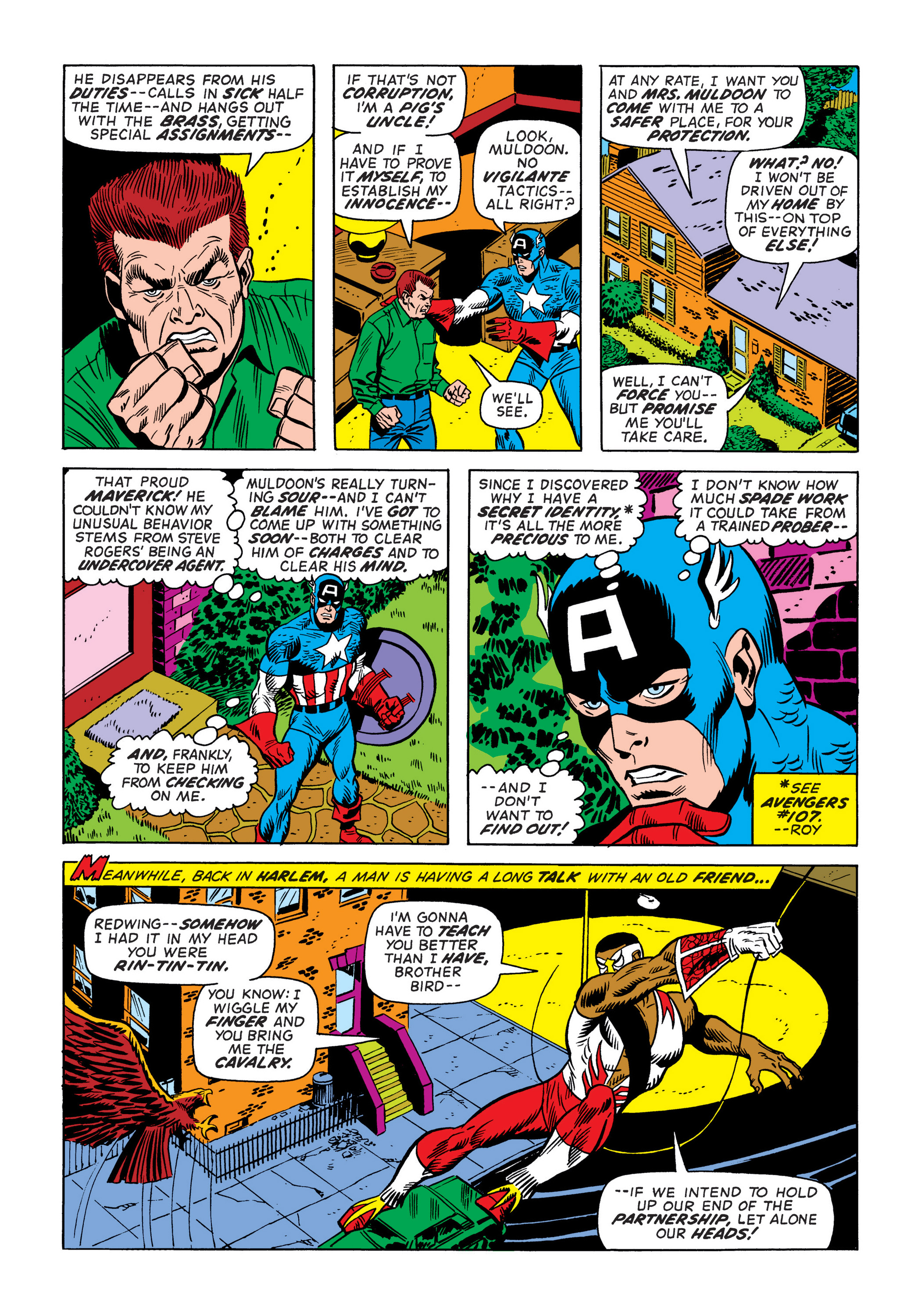 Read online Marvel Masterworks: Captain America comic -  Issue # TPB 7 (Part 3) - 6