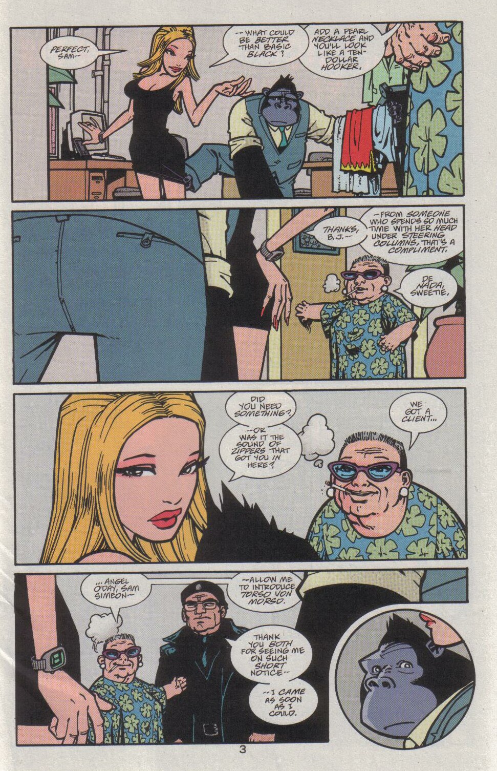 Read online Angel and the Ape comic -  Issue #1 - 4