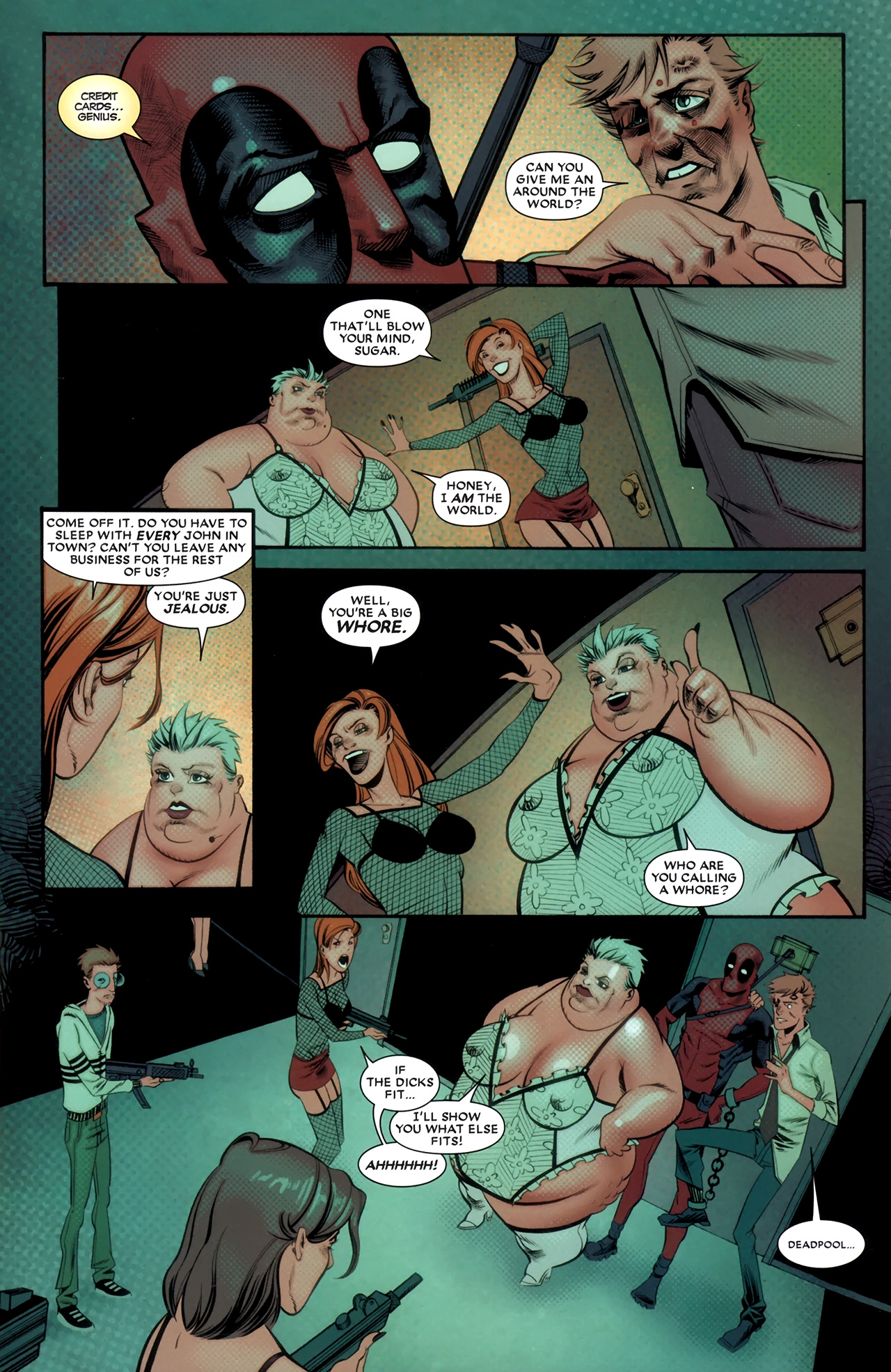 Read online Deadpool MAX comic -  Issue #9 - 19