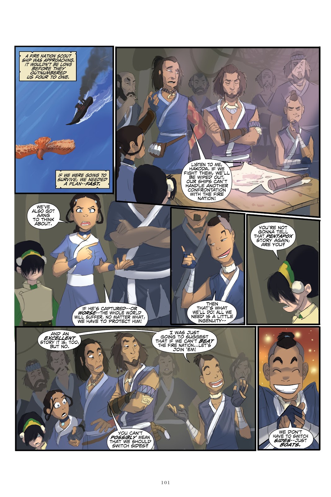 Nickelodeon Avatar: The Last Airbender–The Lost Adventures & Team Avatar Tales Library Edition issue TPB (Part 2) - Page 3