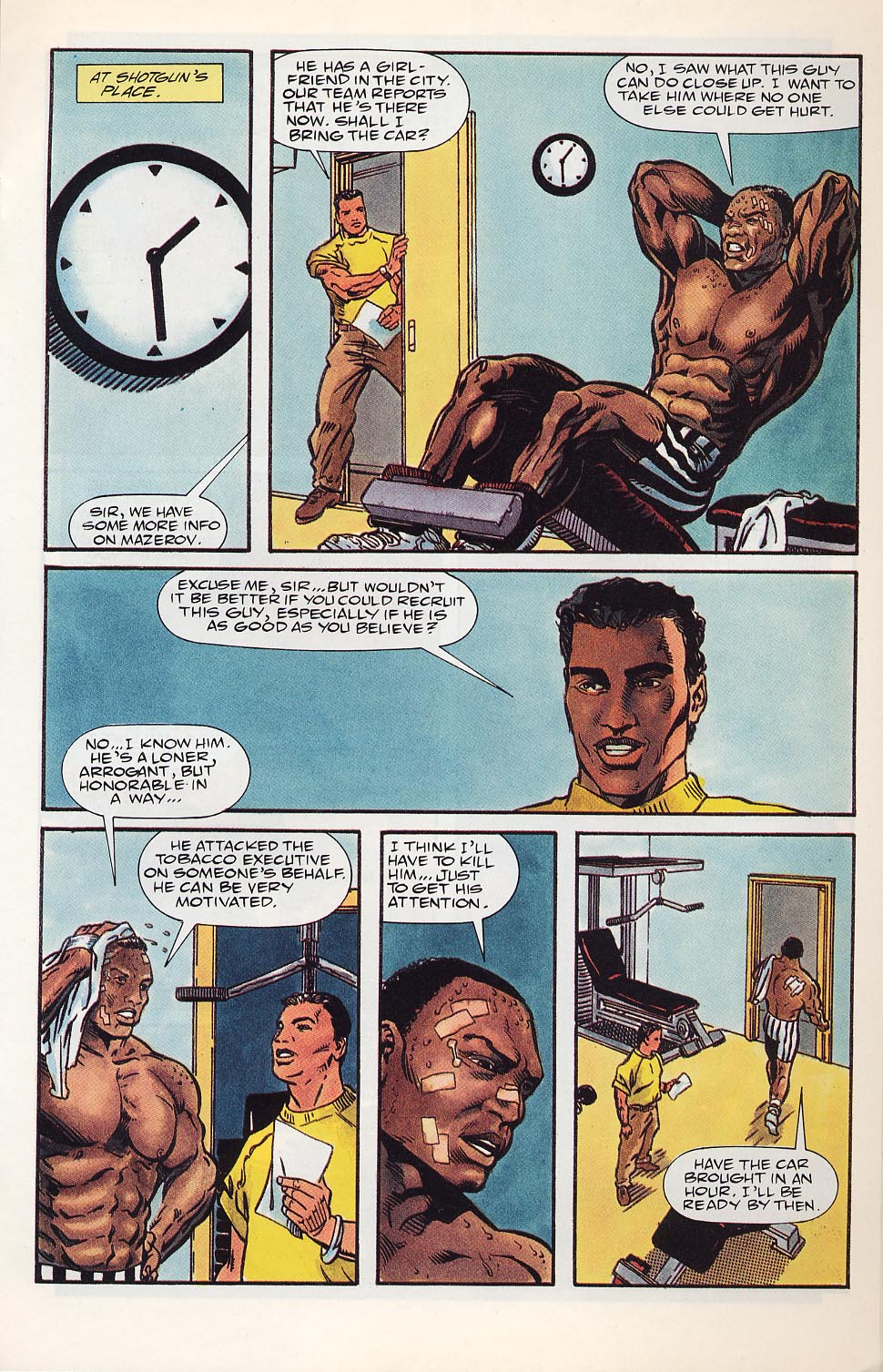 Read online Dogs of War comic -  Issue #5 - 14