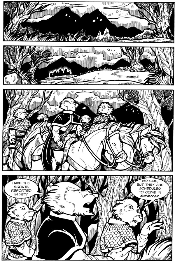 Read online Tall Tails: Thieves' Quest comic -  Issue #12 - 21