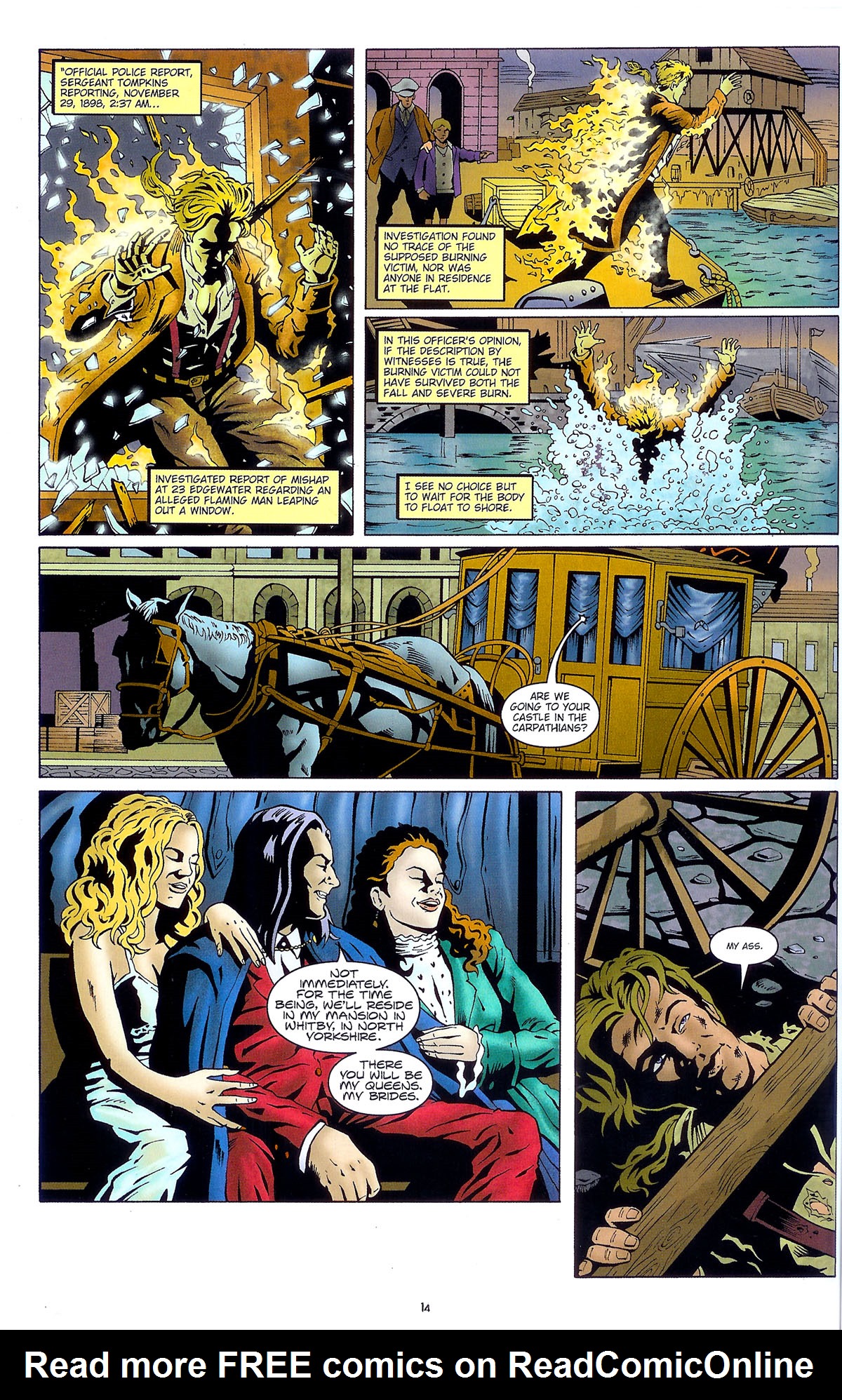 Read online Spike vs. Dracula comic -  Issue #1 - 16