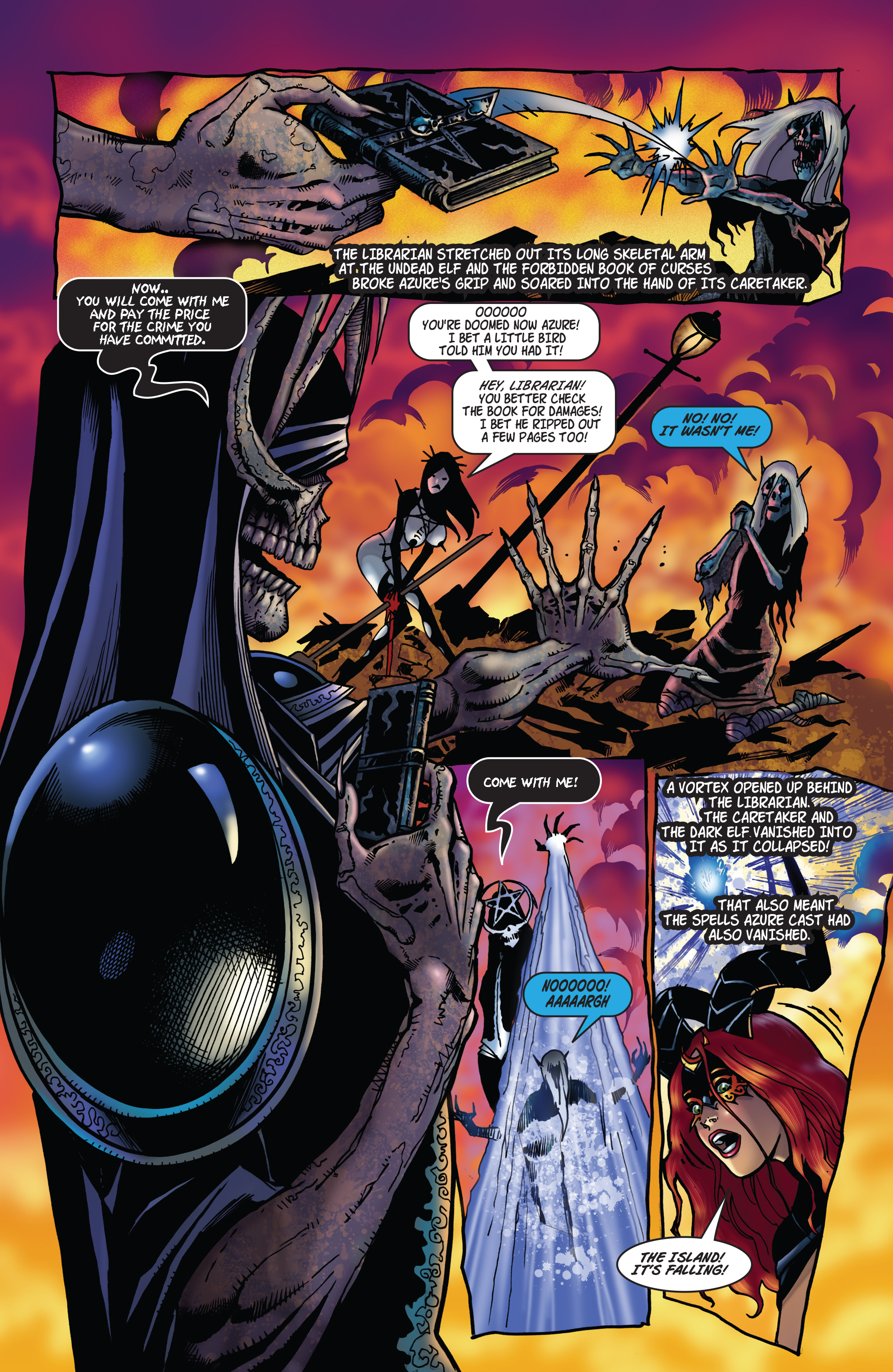 Read online Tarot: Witch of the Black Rose comic -  Issue #117 - 21