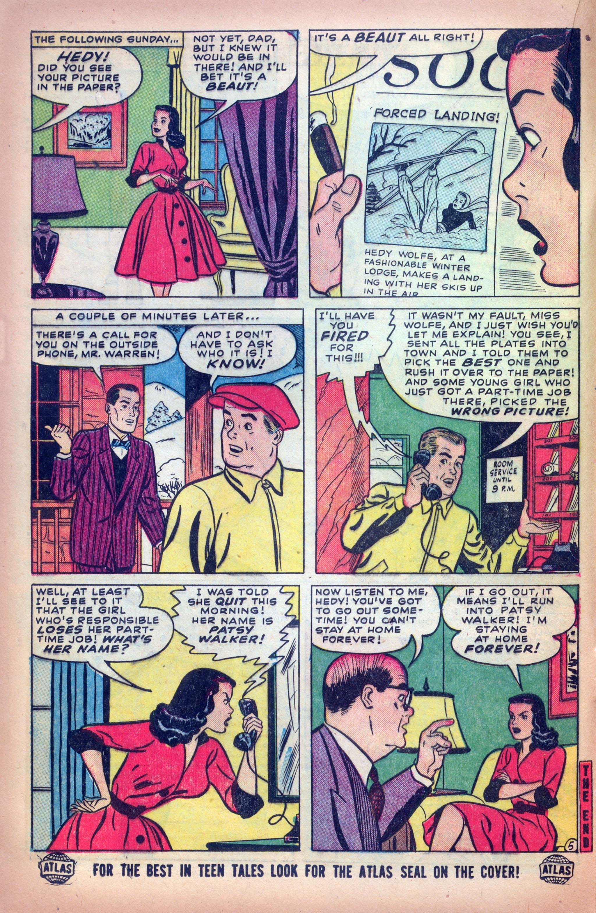 Read online Patsy and her Pals comic -  Issue #12 - 16