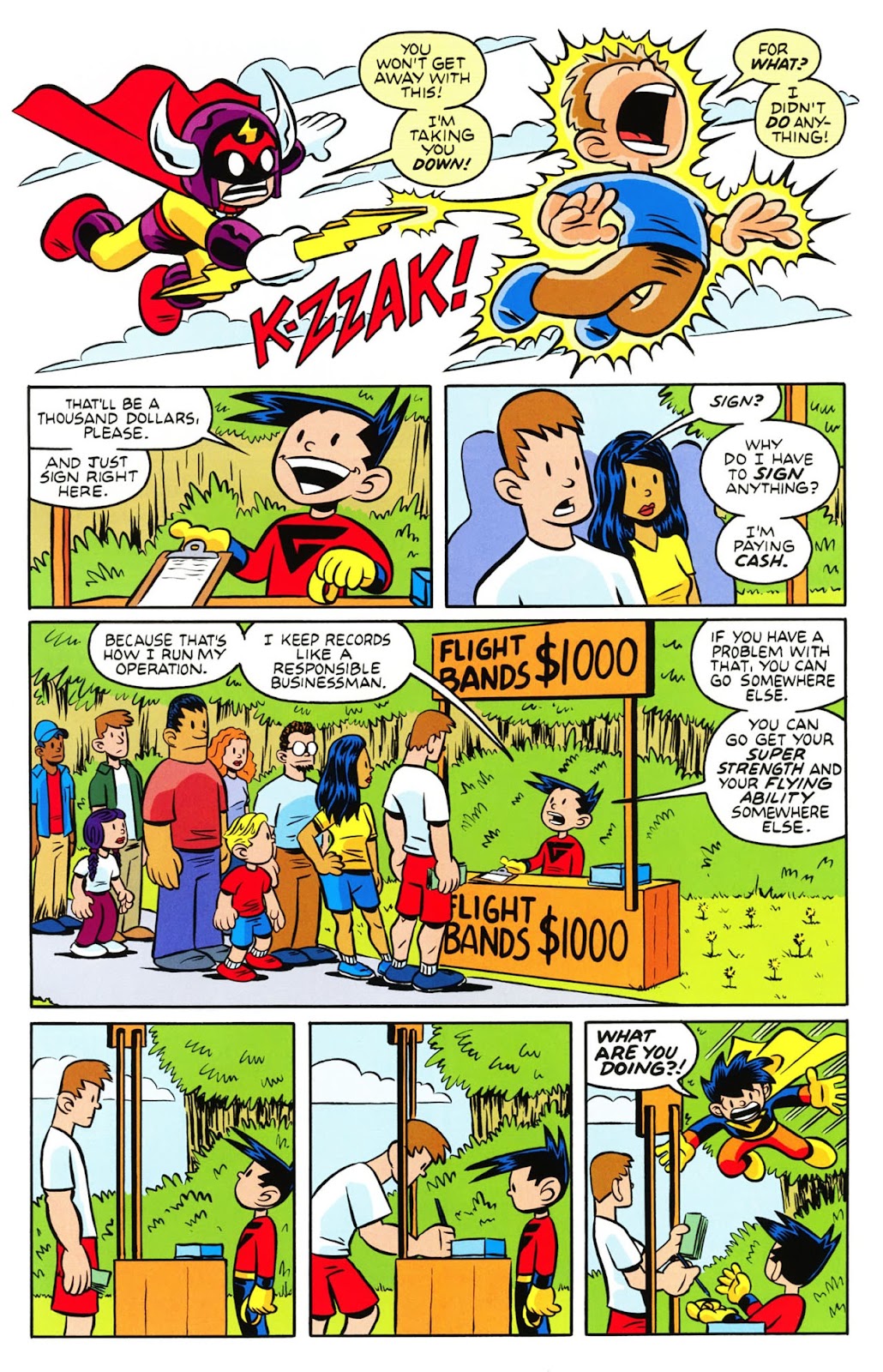 Read online G-Man: Cape Crisis comic -  Issue #3 - 3