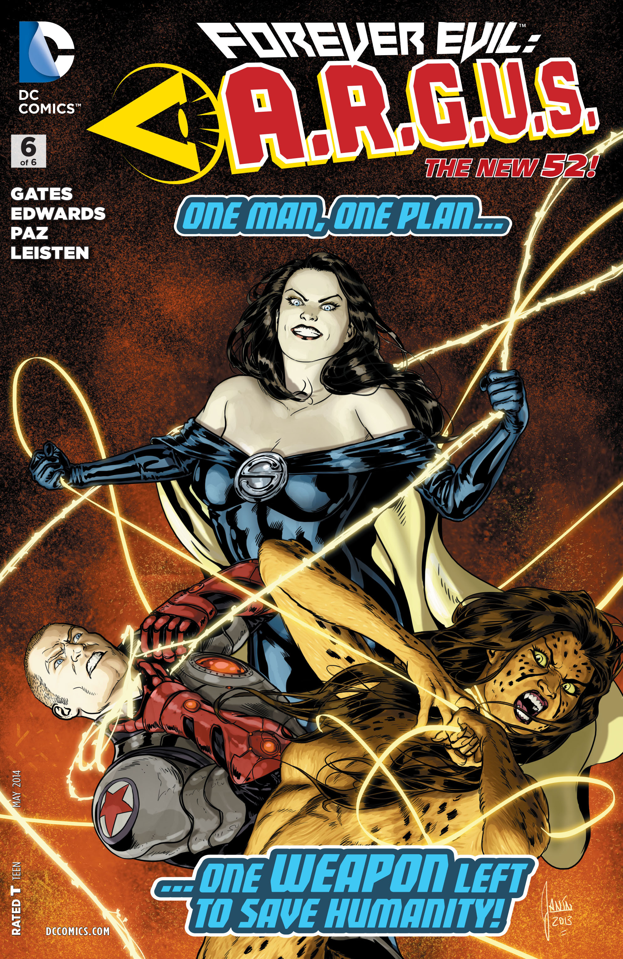 Read online Forever Evil: A.R.G.U.S. comic -  Issue #6 - 1