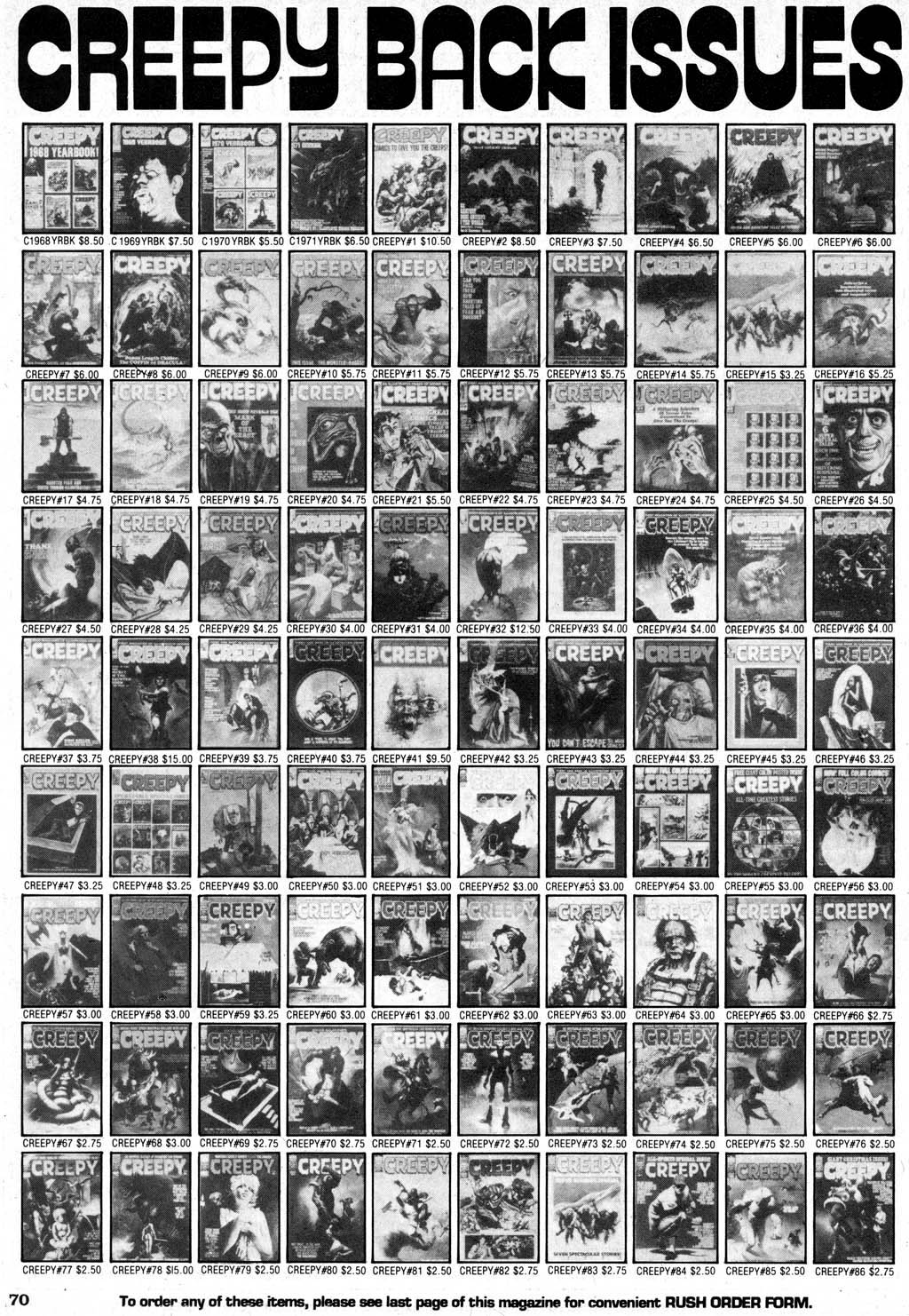 Read online Creepy (1964) comic -  Issue #128 - 67