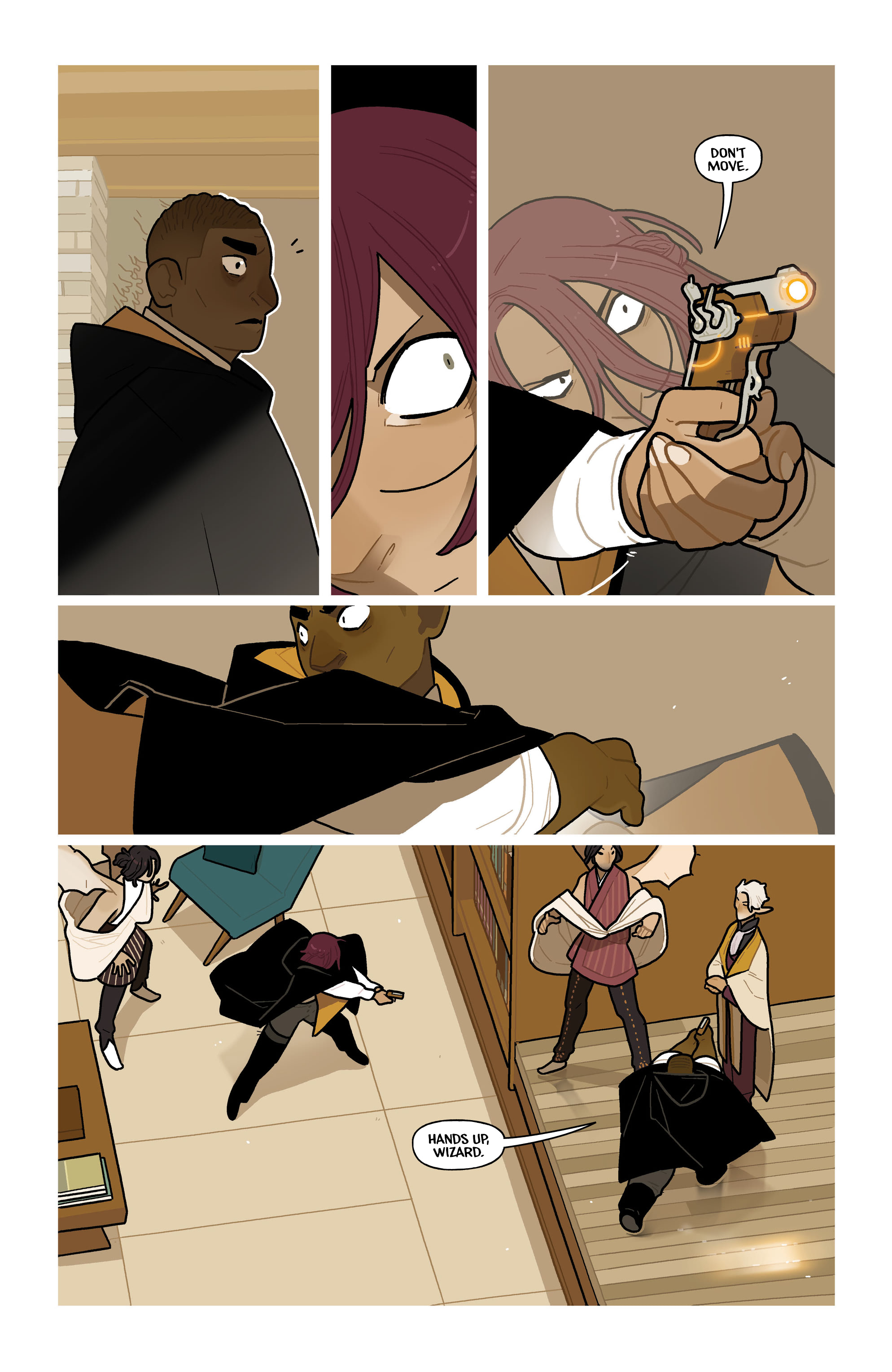 Read online Black Cloak comic -  Issue #5 - 11