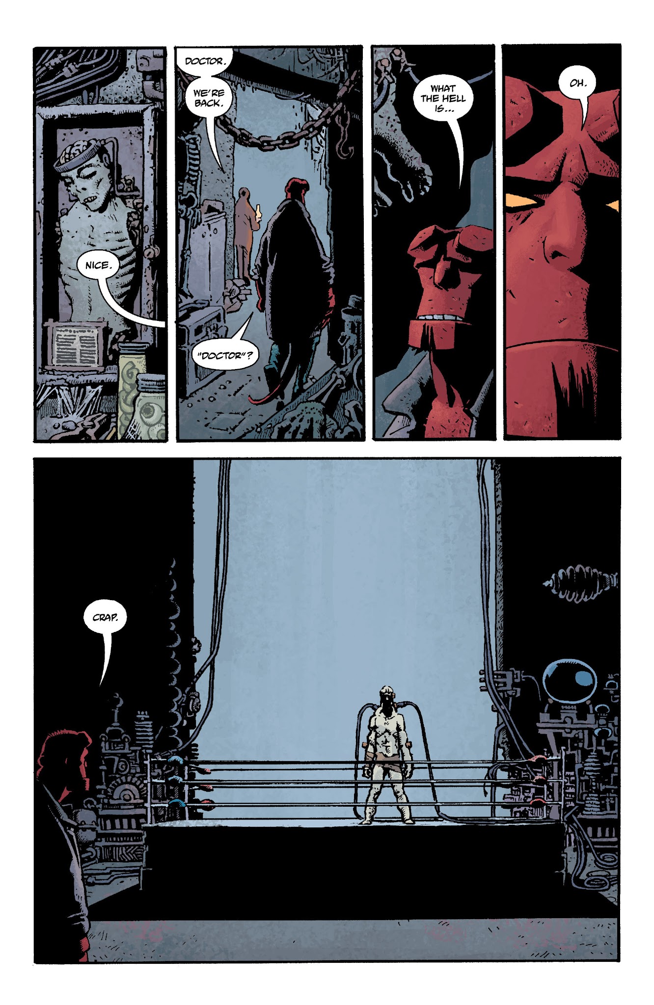 Read online Hellboy In Mexico comic -  Issue # TPB - 96