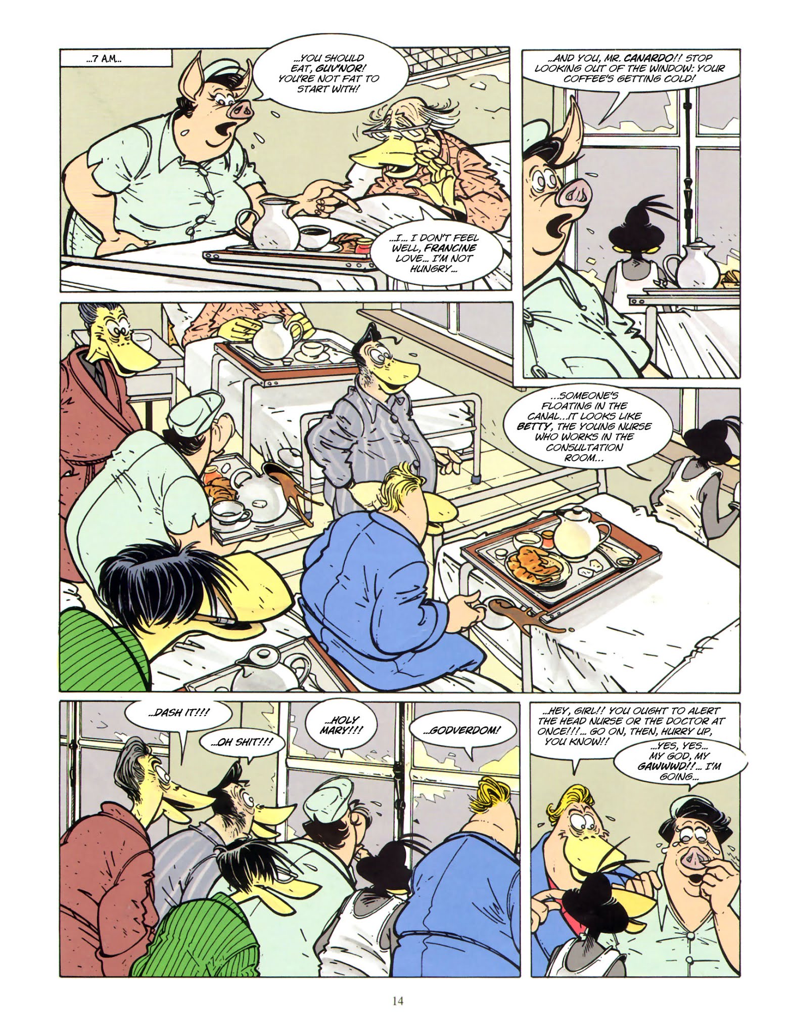 Read online Une enquête de l'inspecteur Canardo comic -  Issue #8 - 15
