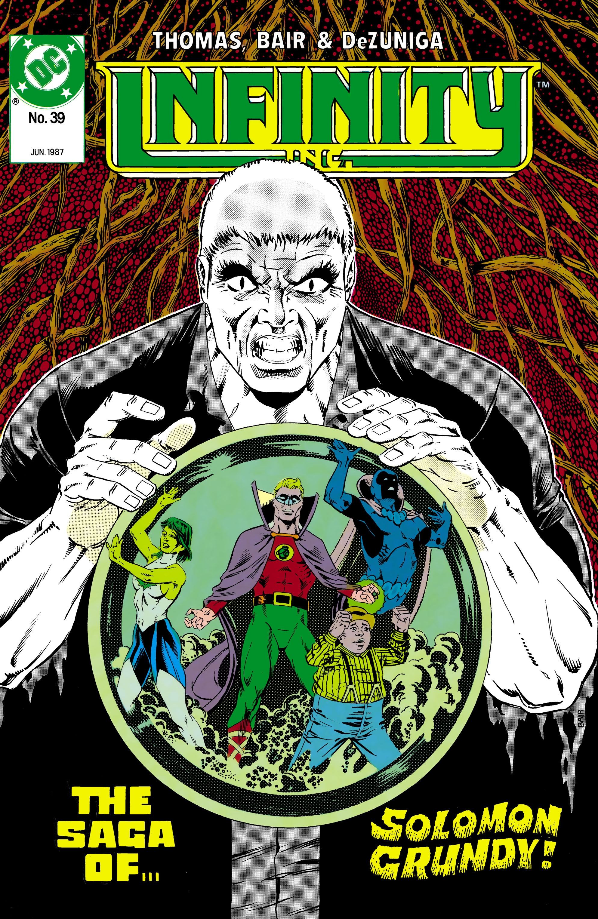 Read online Infinity Inc. (1984) comic -  Issue #39 - 1