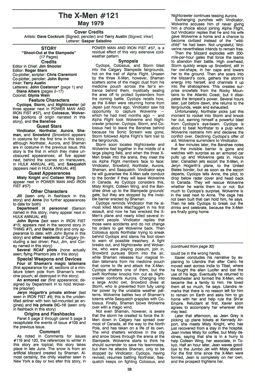 The Official Marvel Index To The X-Men (1987) issue 6 - Page 40