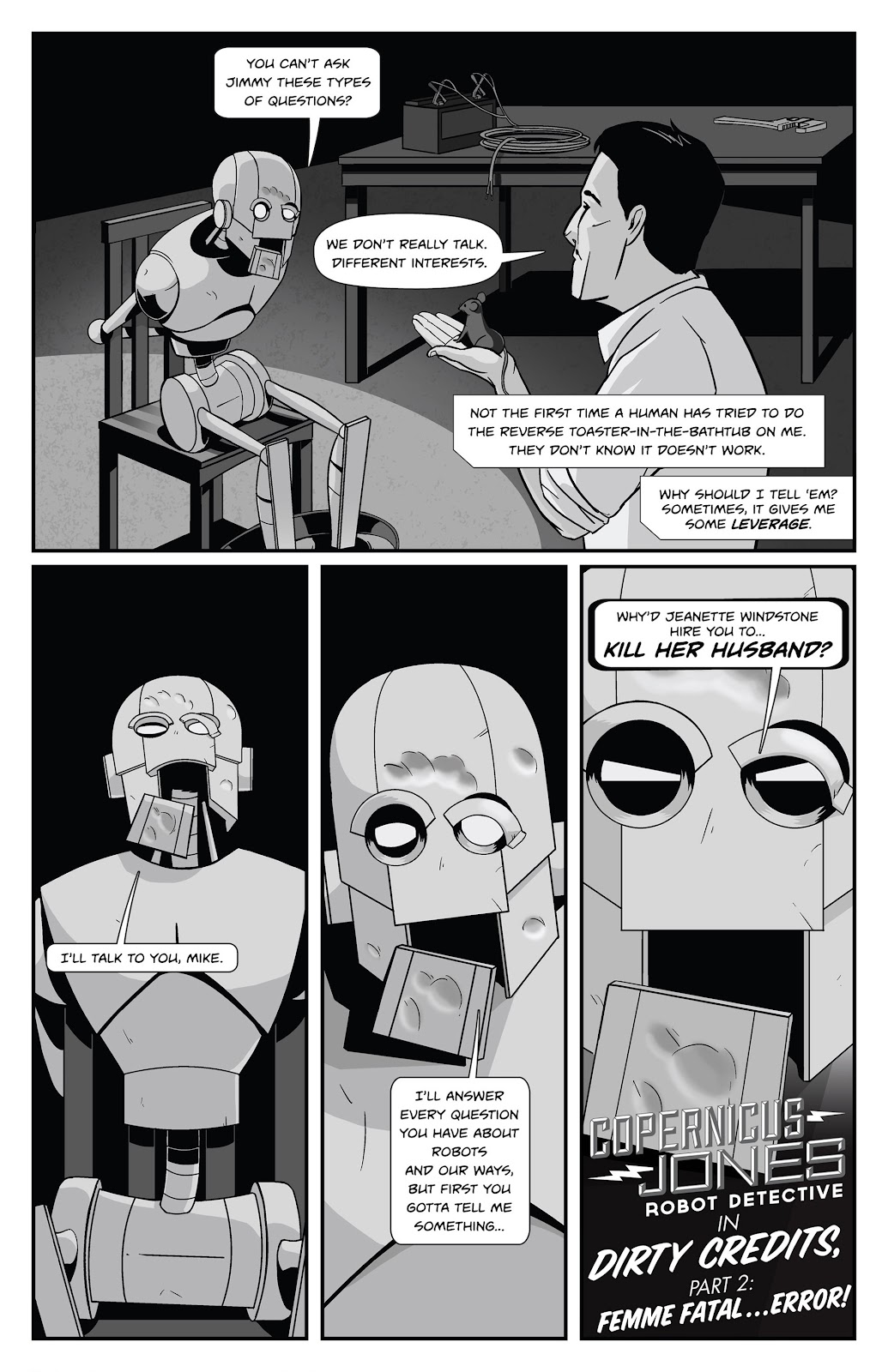 Copernicus Jones: Robot Detective issue 2 - Page 5