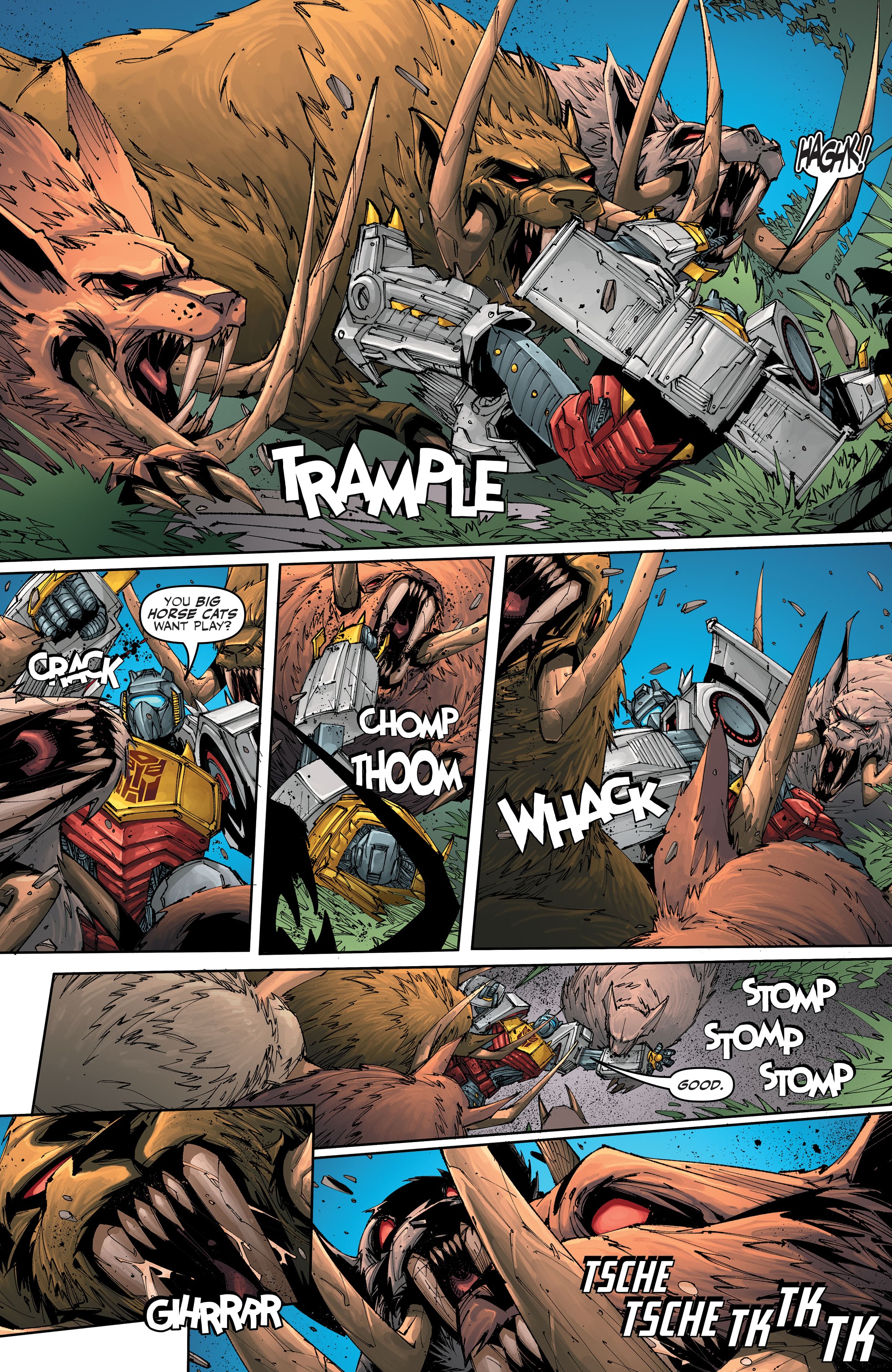 Read online Transformers: King Grimlock comic -  Issue #1 - 10