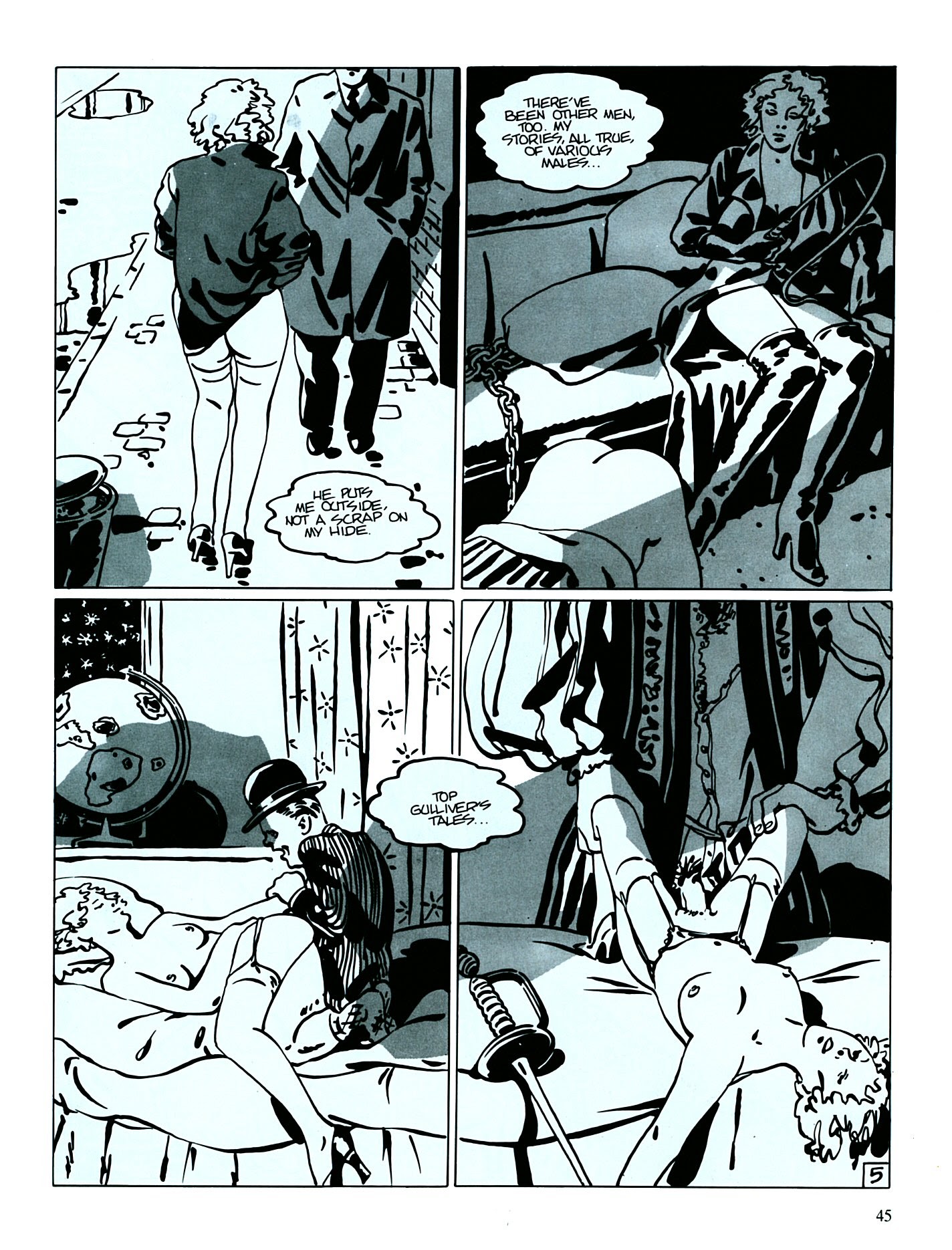 Read online Black Squares On White Pieces comic -  Issue # Full - 47