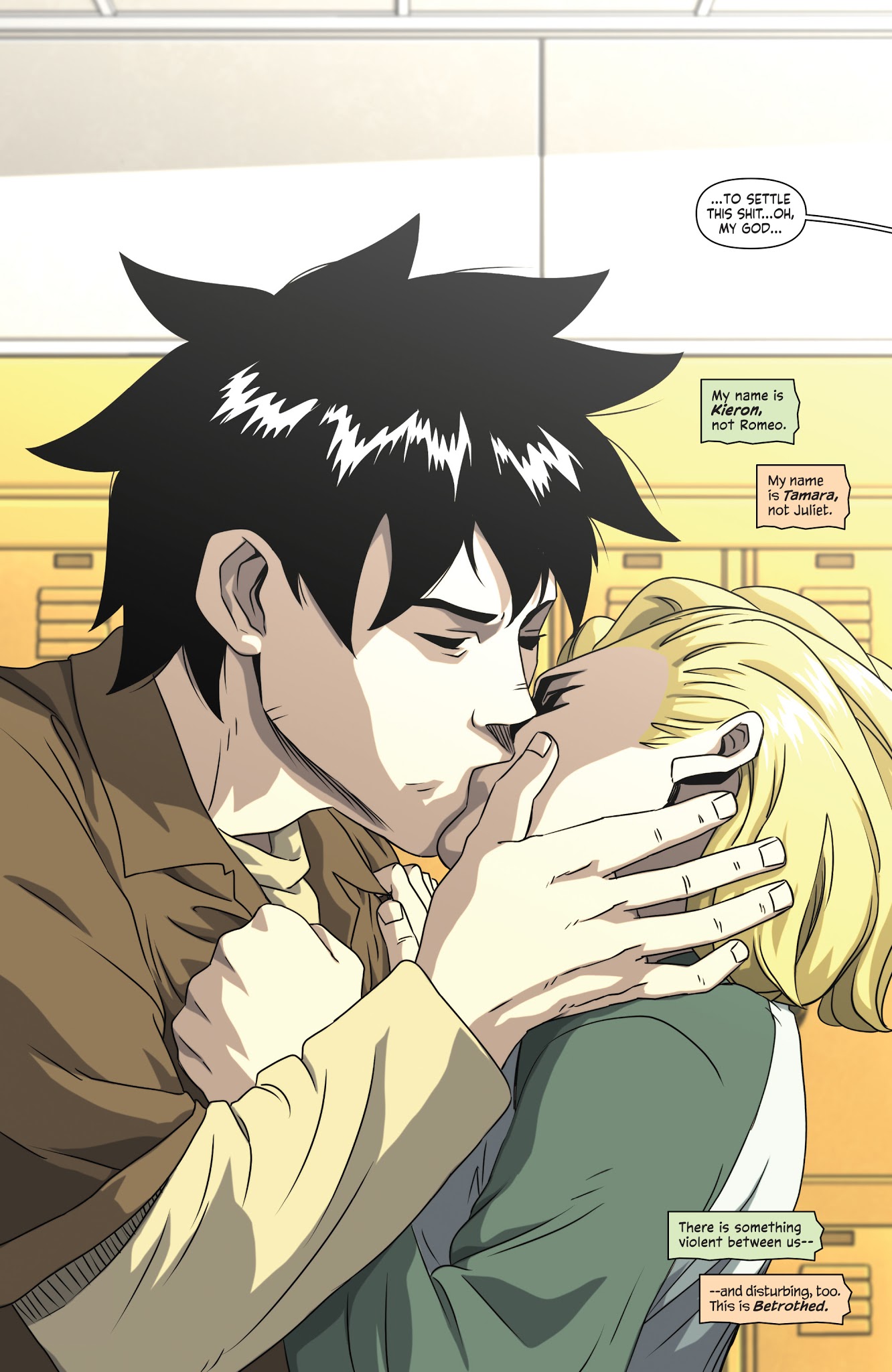 Read online Betrothed comic -  Issue #1 - 8