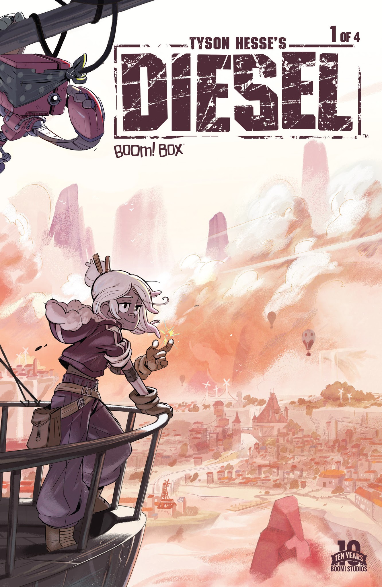 Read online Tyson Hesse's Diesel comic -  Issue #1 - 1