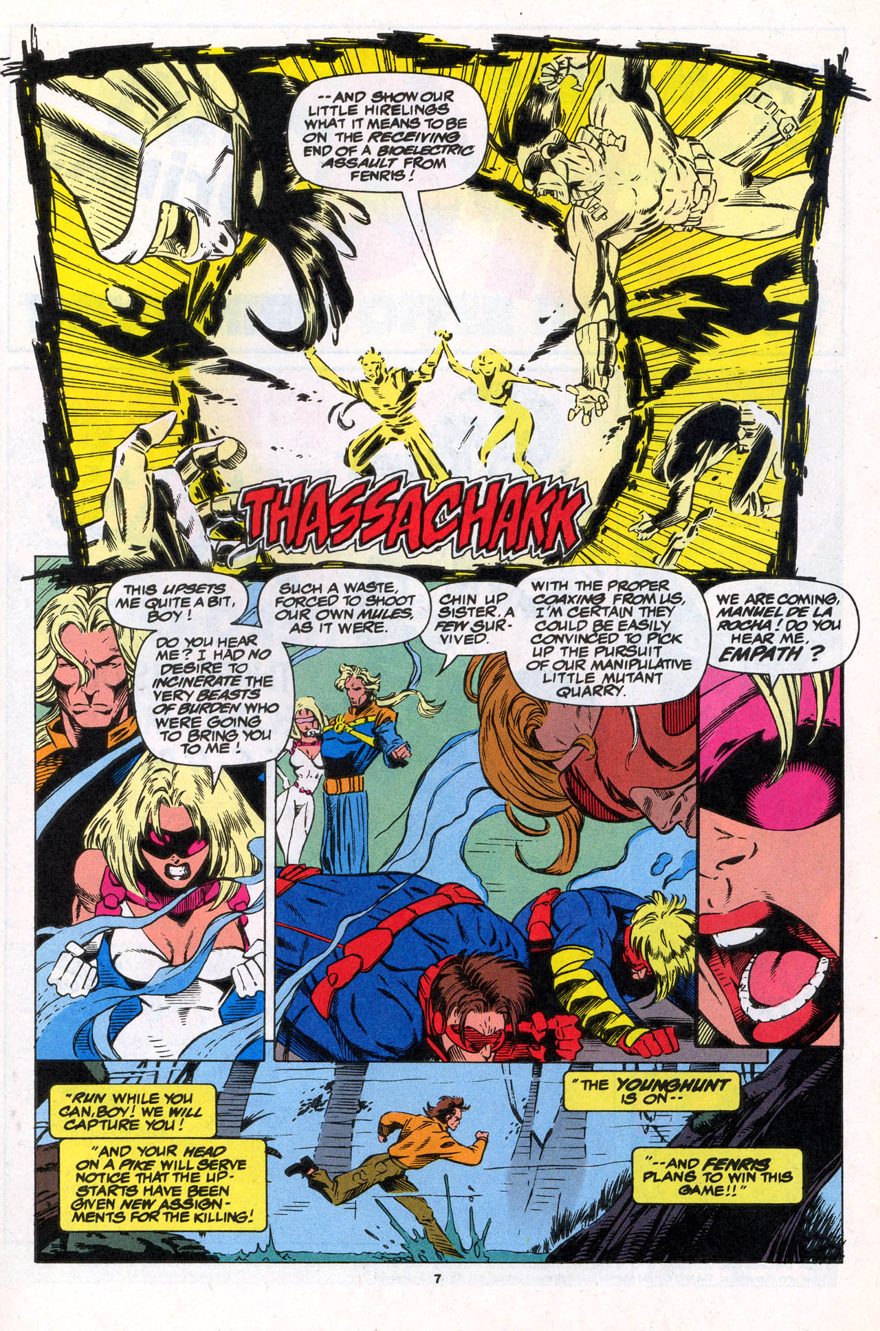 Read online X-Force (1991) comic -  Issue #32 - 8
