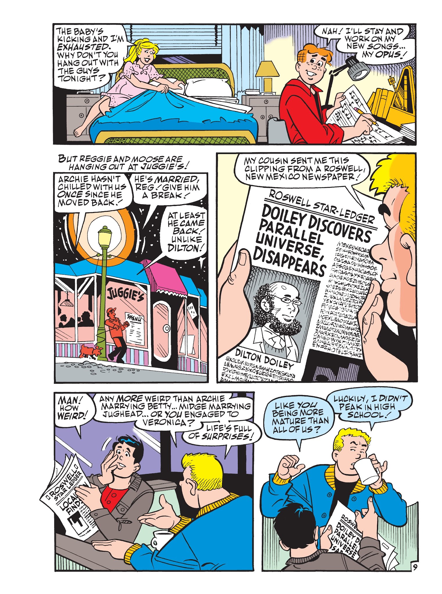 Read online Archie 75th Anniversary Digest comic -  Issue #11 - 135