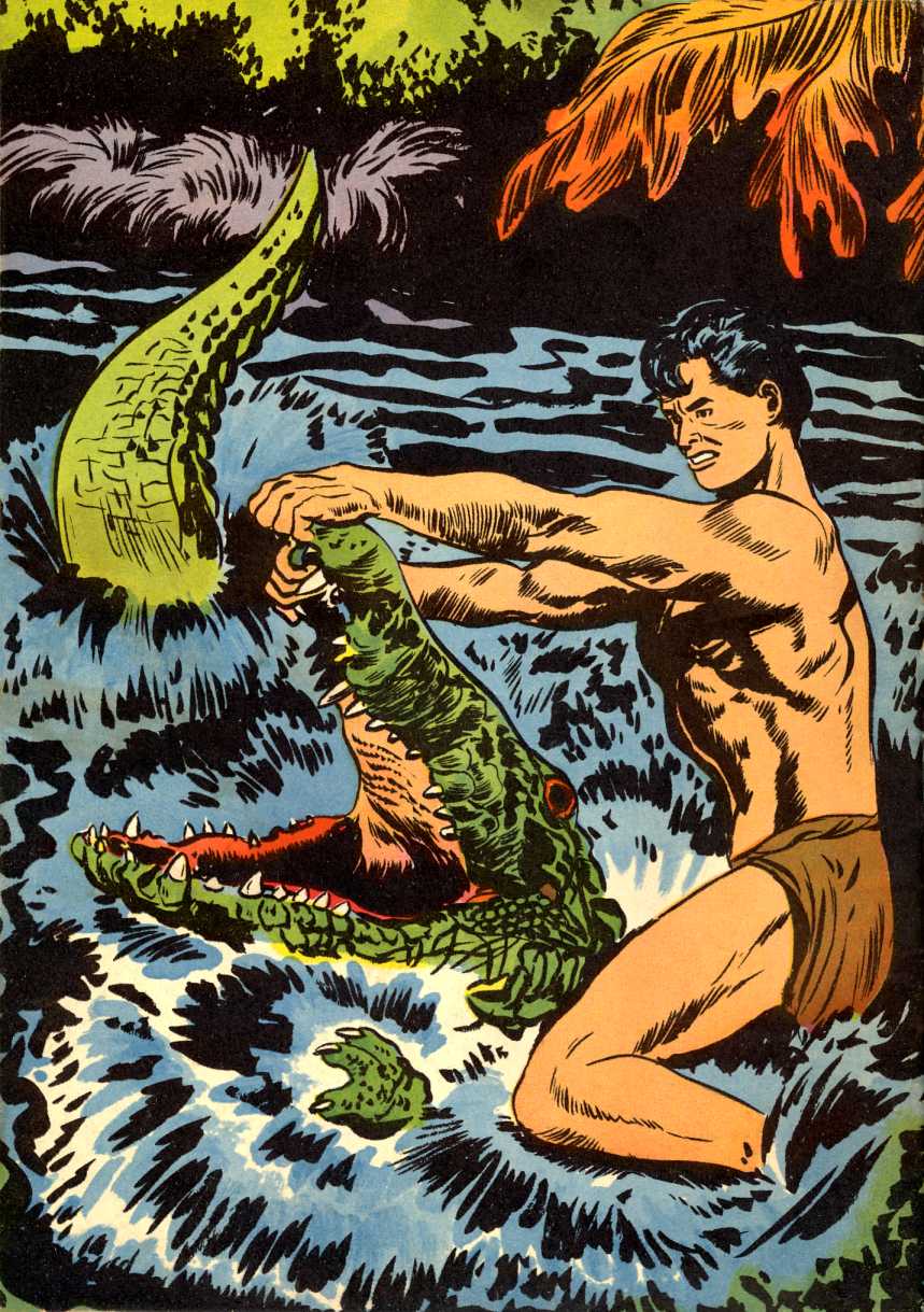 Read online Tarzan (1948) comic -  Issue #1 - 36