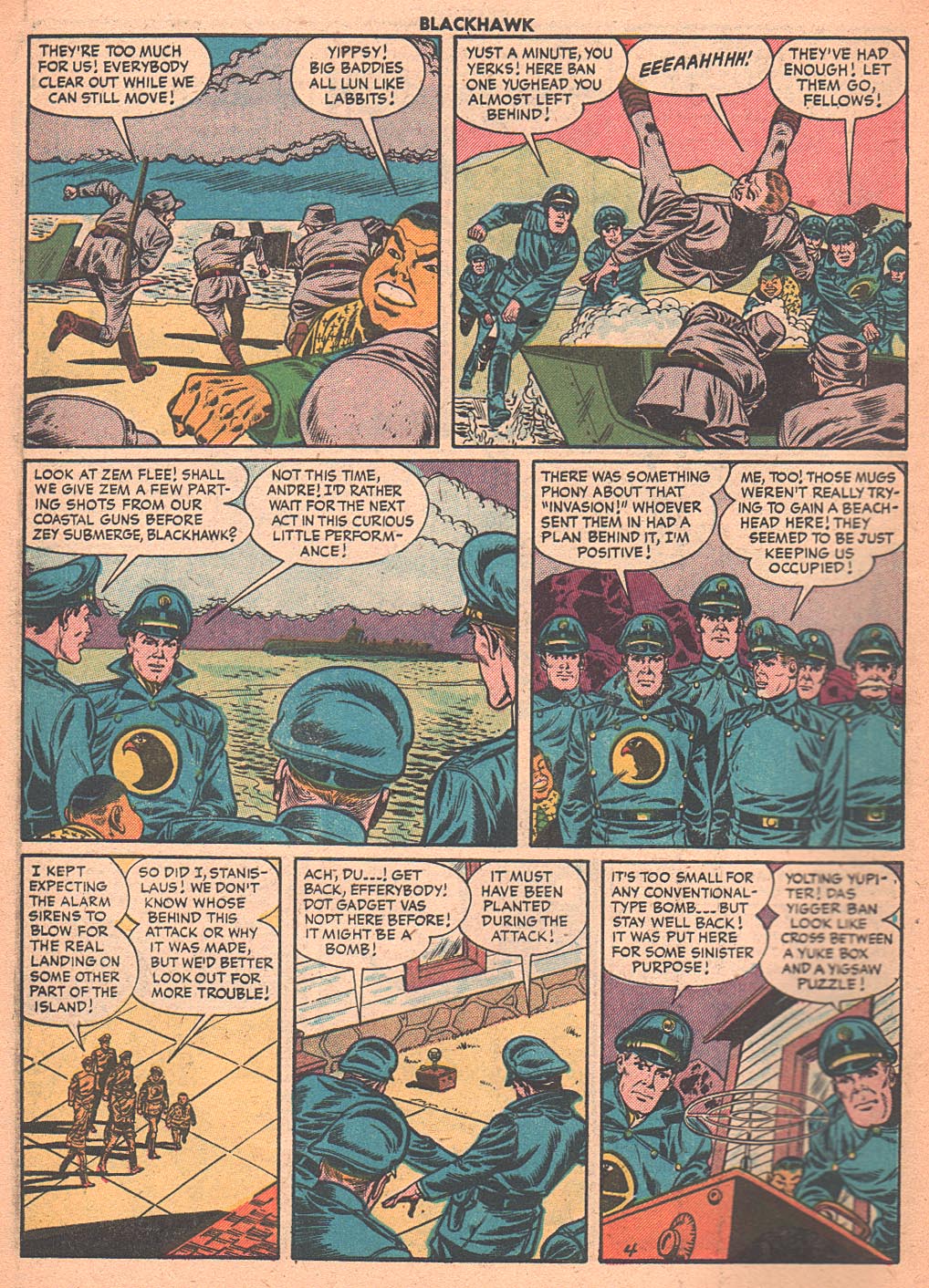 Read online Blackhawk (1957) comic -  Issue #99 - 6