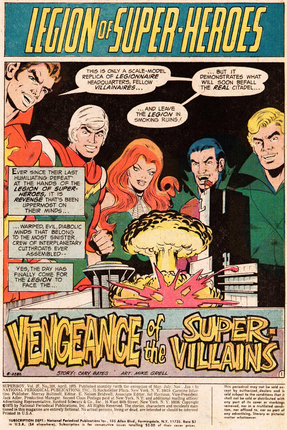 Read online Superboy (1949) comic -  Issue #208 - 2