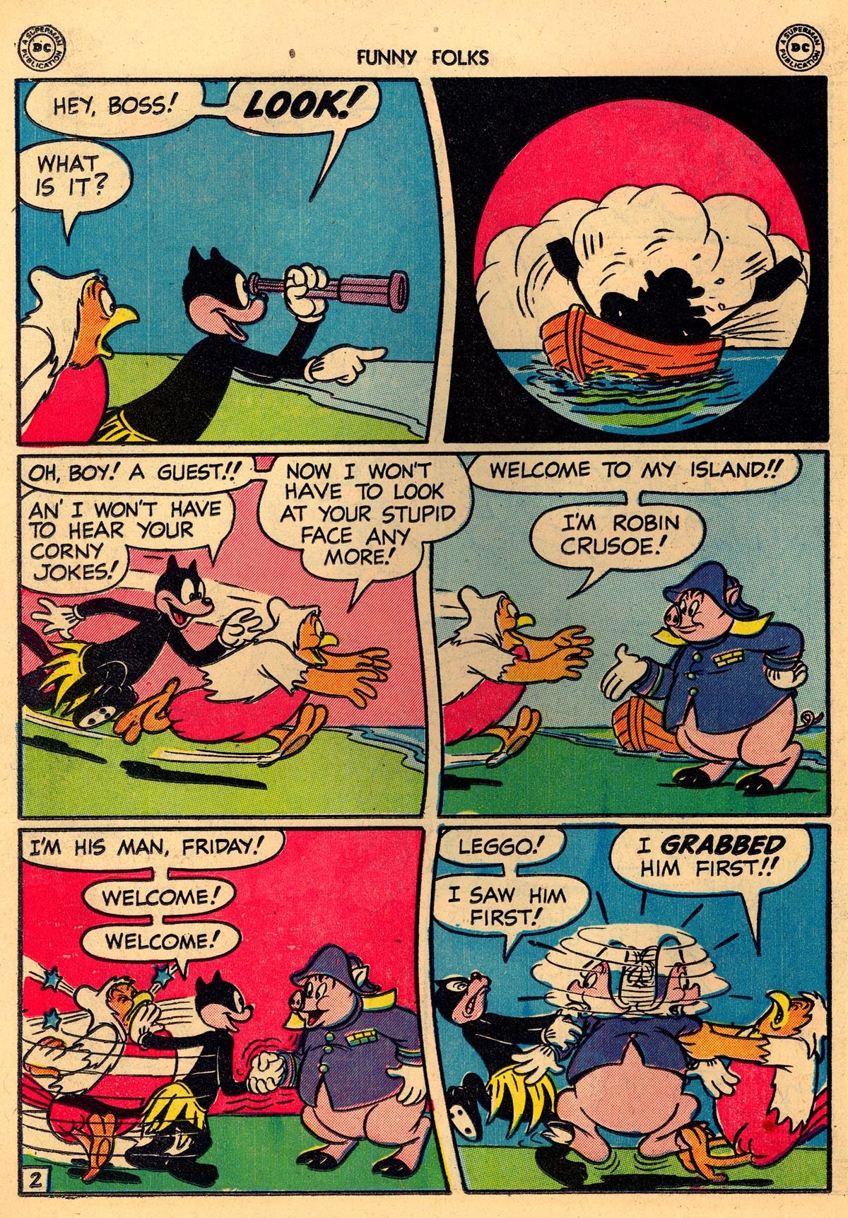 Read online Funny Folks comic -  Issue #8 - 32