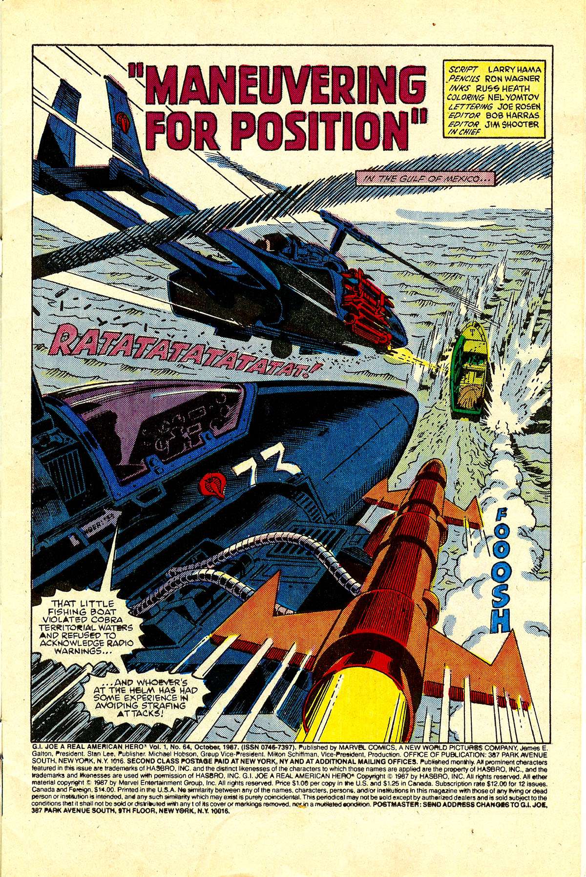 G.I. Joe: A Real American Hero 64 Page 1