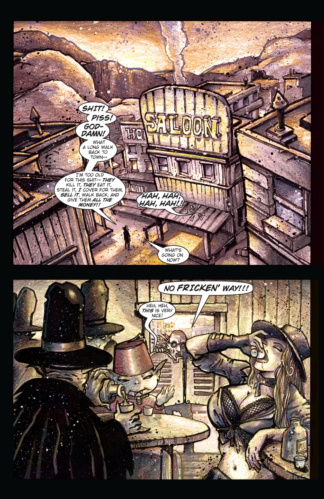 Read online Fistful of Blood comic -  Issue #3 - 12