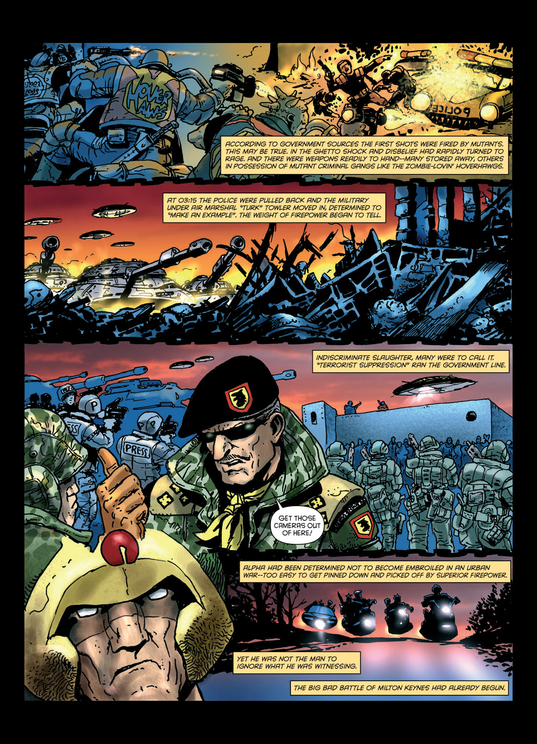 Read online Strontium Dog: The Life and Death of Johnny Alpha: Dogs of War comic -  Issue # TPB - 34