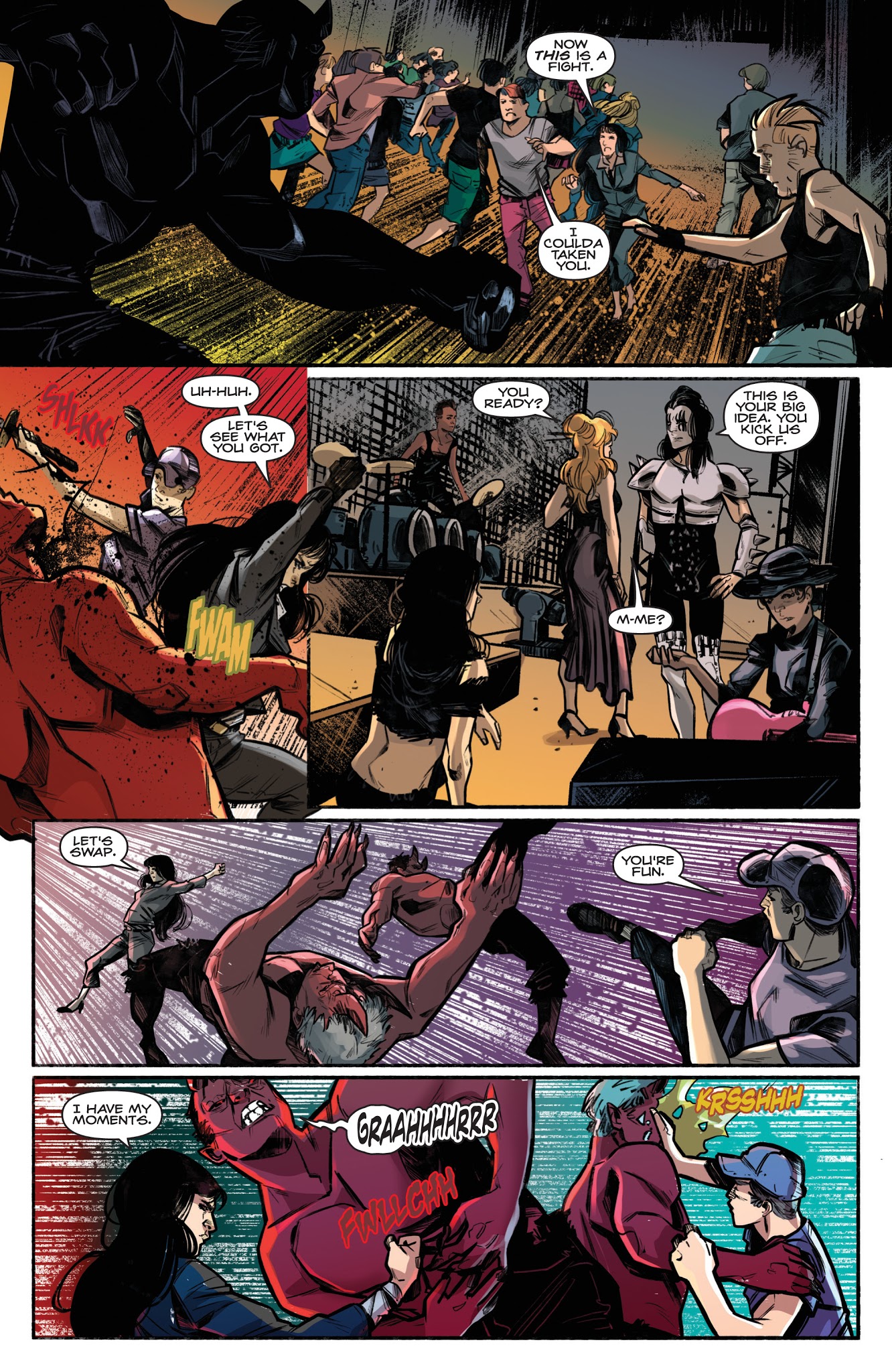 Read online Kiss/Vampirella comic -  Issue #5 - 19