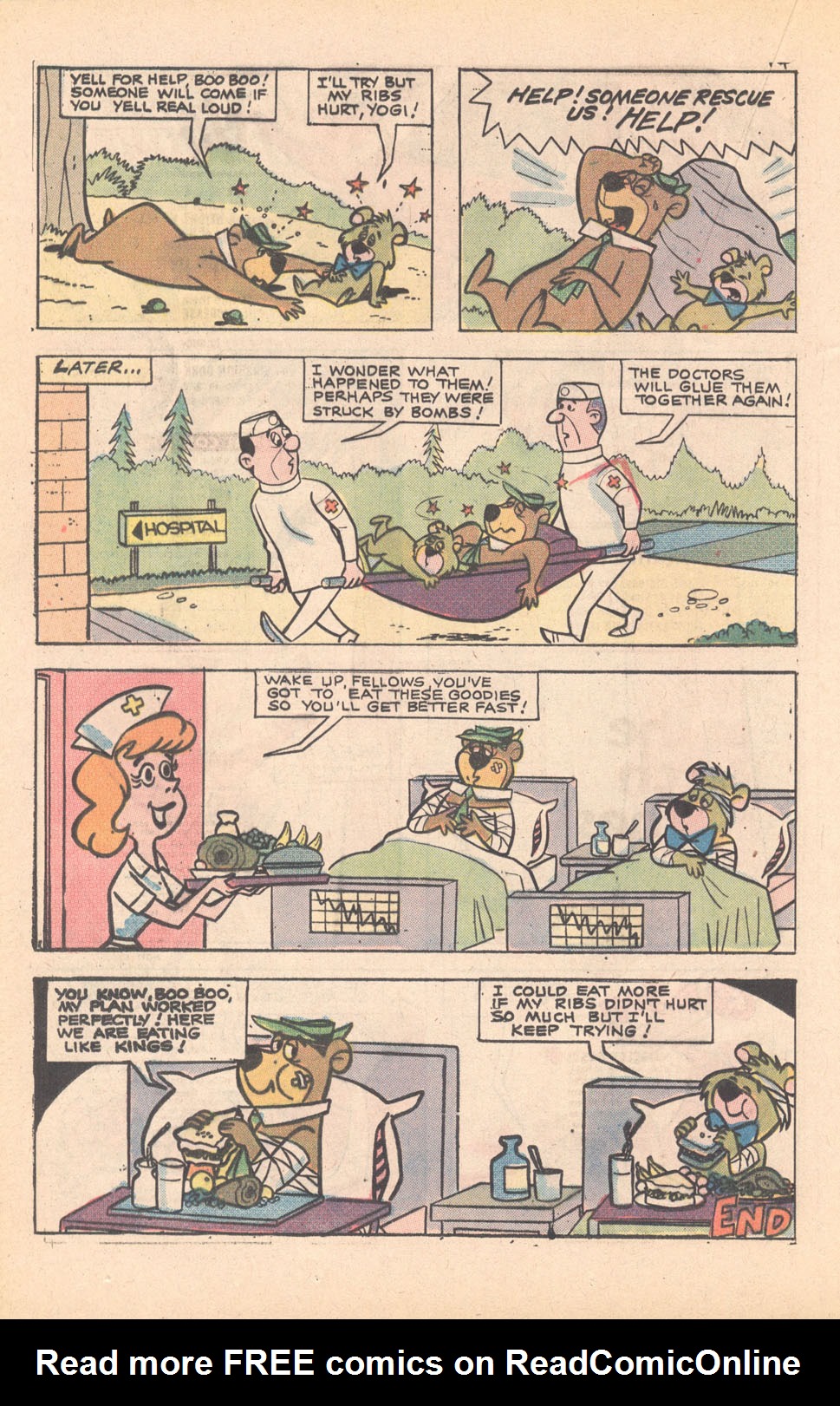 Read online Yogi Bear (1970) comic -  Issue #7 - 16