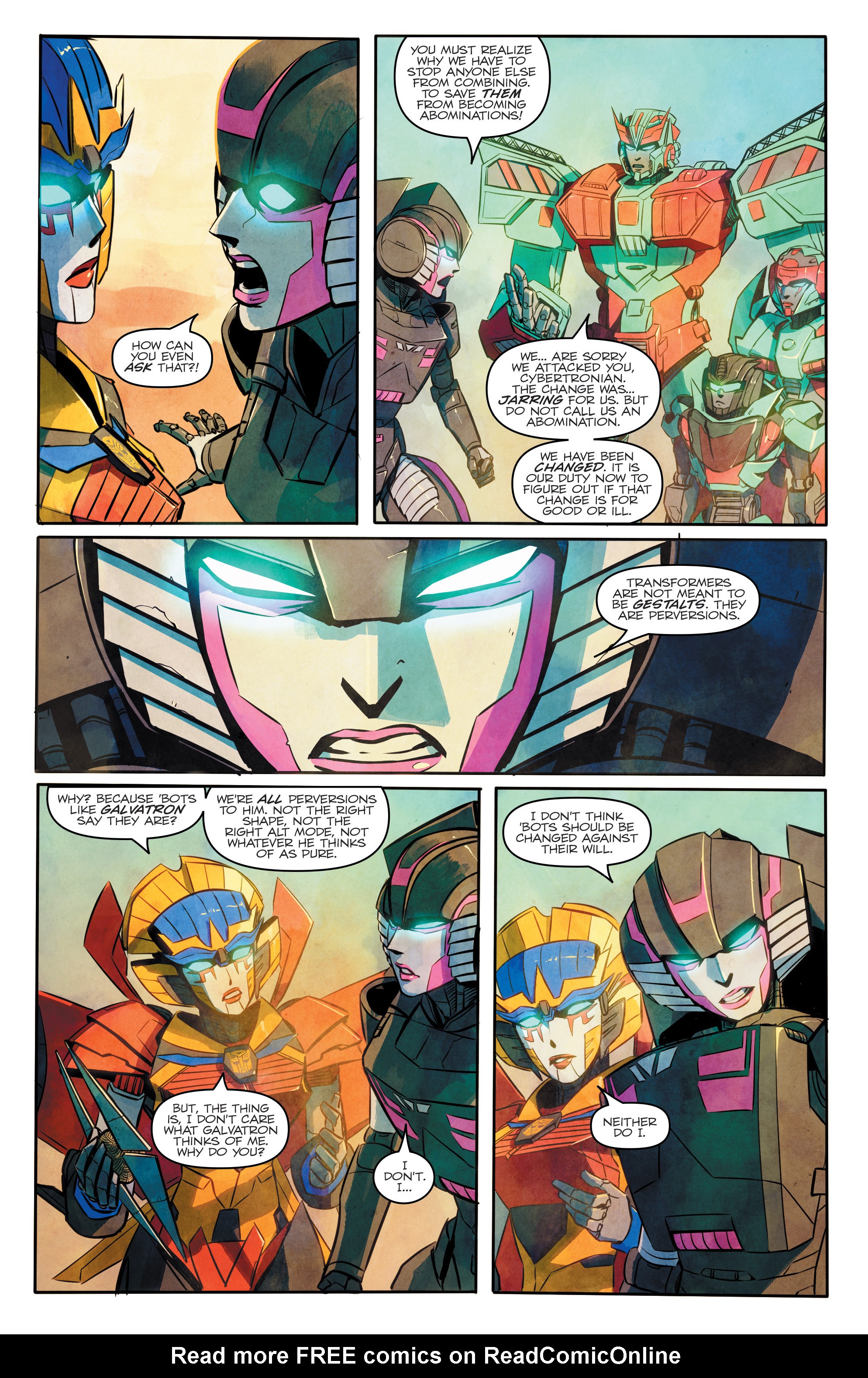 Read online Transformers: Combiner Hunters comic -  Issue # Full - 22