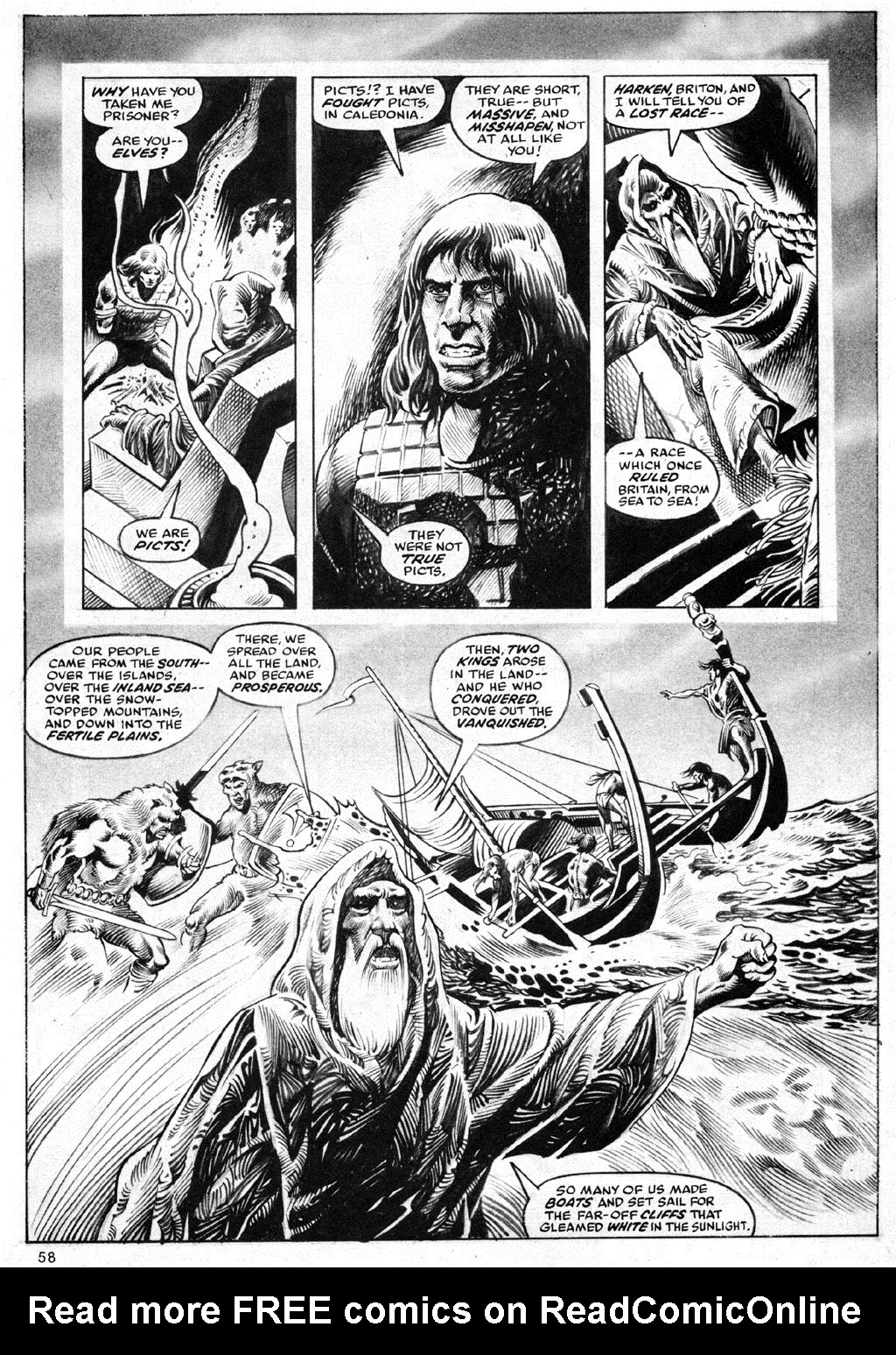 Read online The Savage Sword Of Conan comic -  Issue #69 - 58