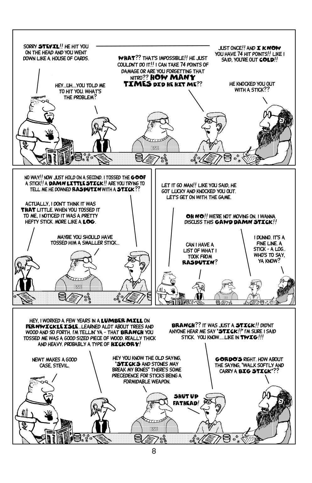 Read online Knights of the Dinner Table comic -  Issue #17 - 10