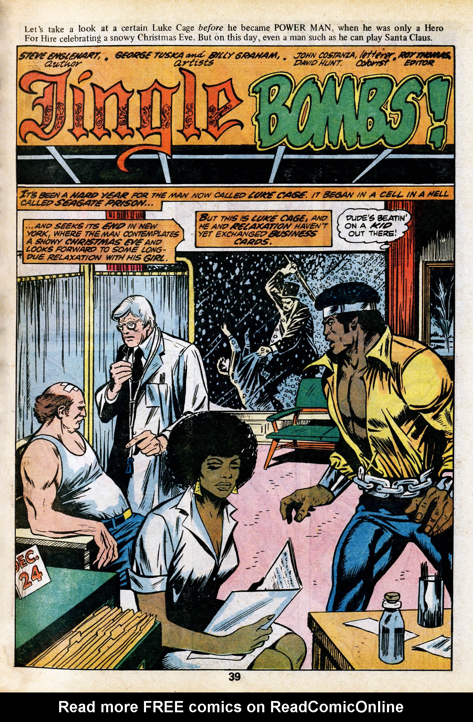 Read online Marvel Treasury Edition comic -  Issue #8 - 39
