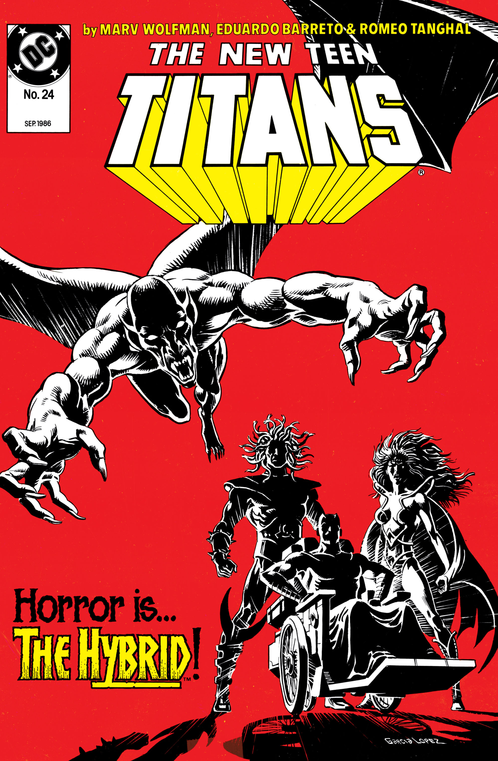 Read online The New Teen Titans (1984) comic -  Issue #24 - 1