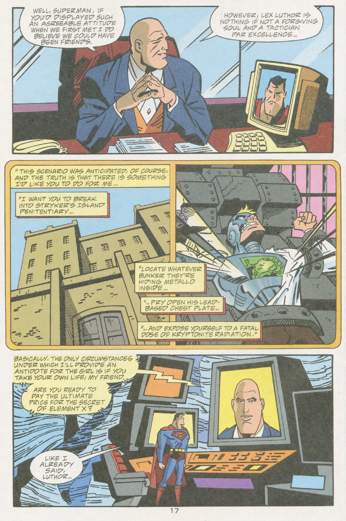 Superman Adventures Issue #52 #55 - English 19