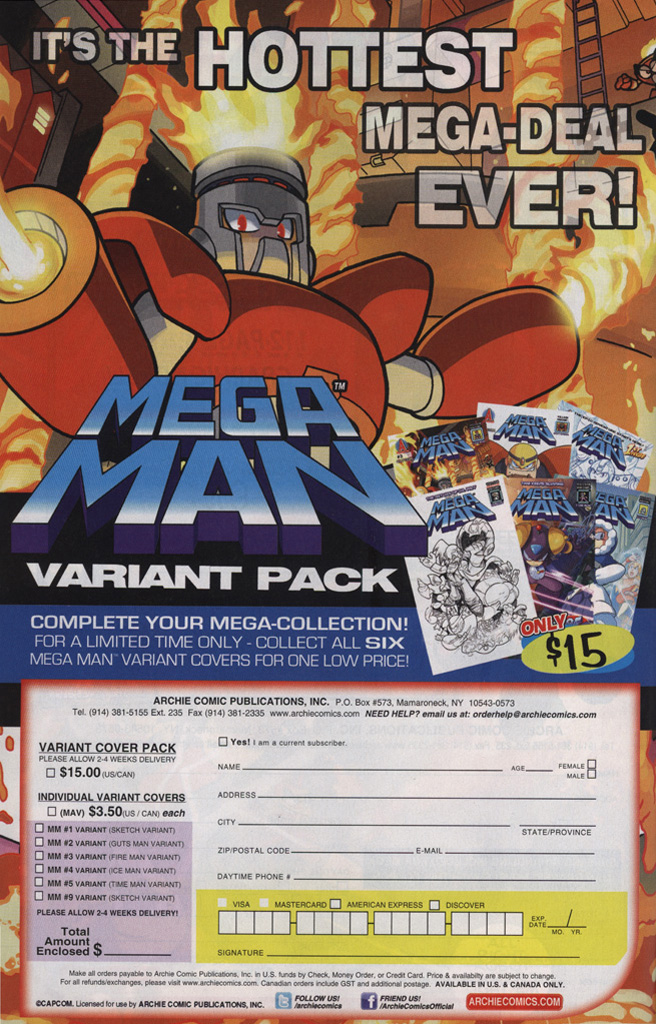 Read online Mega Man comic -  Issue #12 - 8